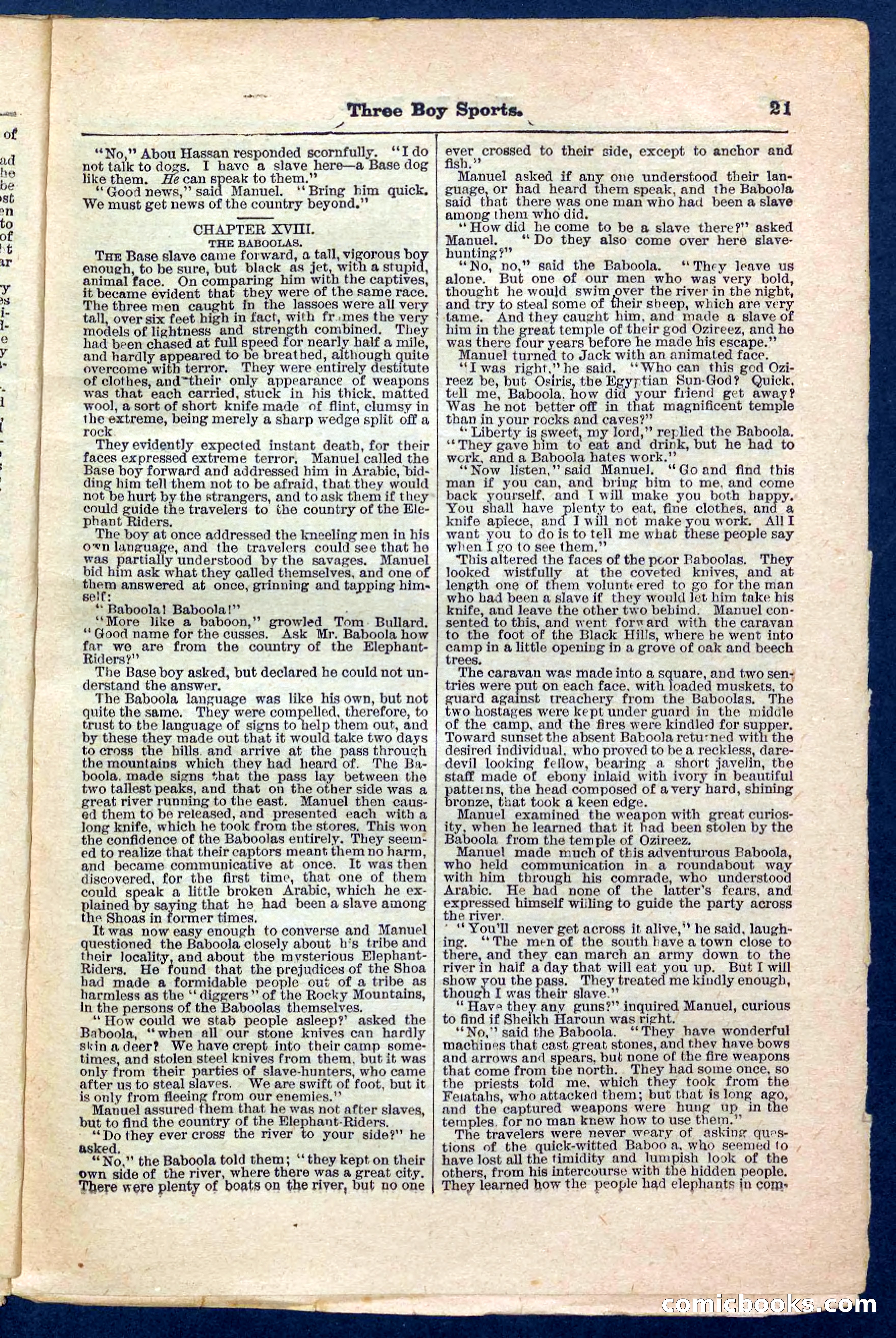 Beadle's Pocket Library No. 230 — page 21 of 32