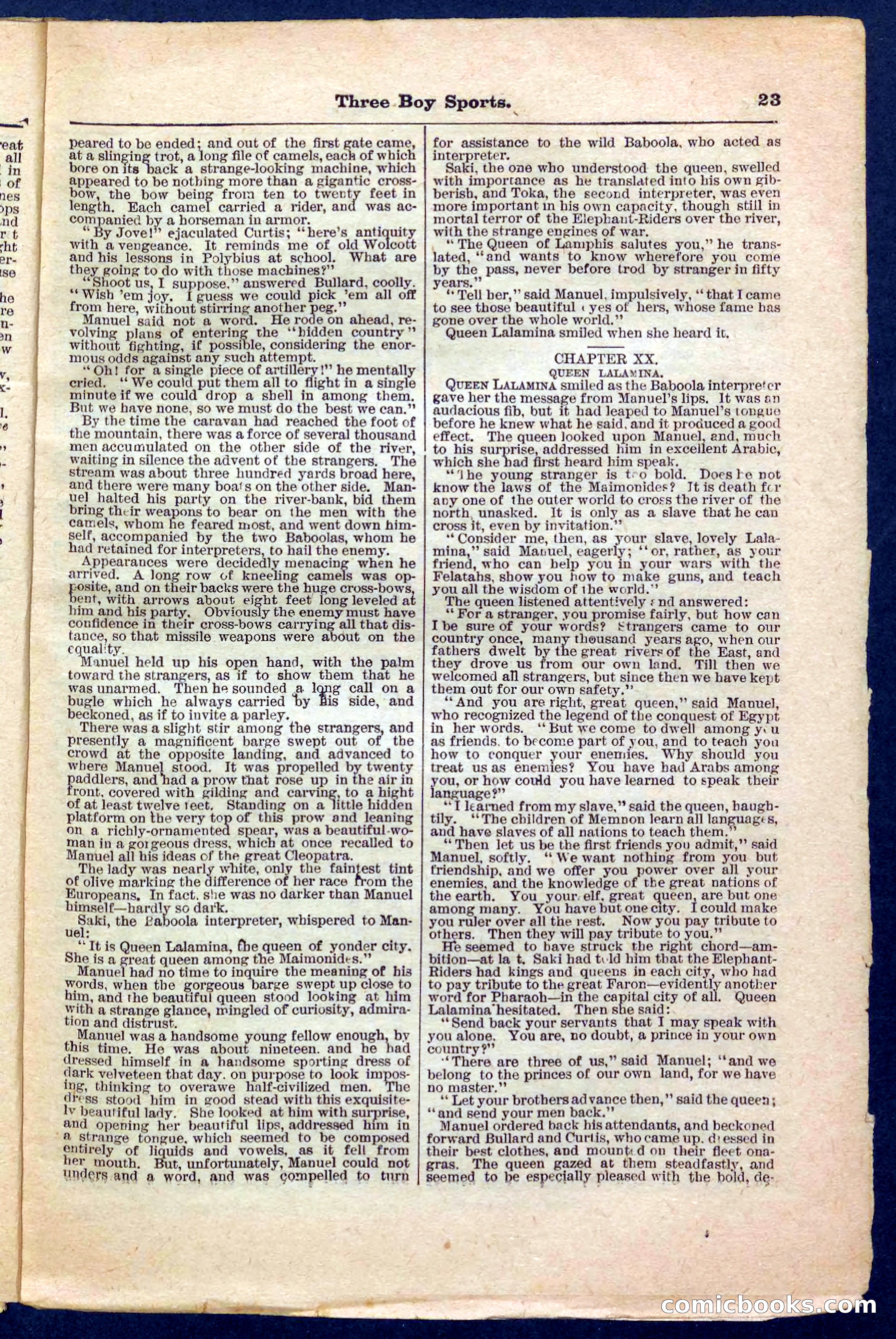 Beadle's Pocket Library No. 230 — page 23 of 32