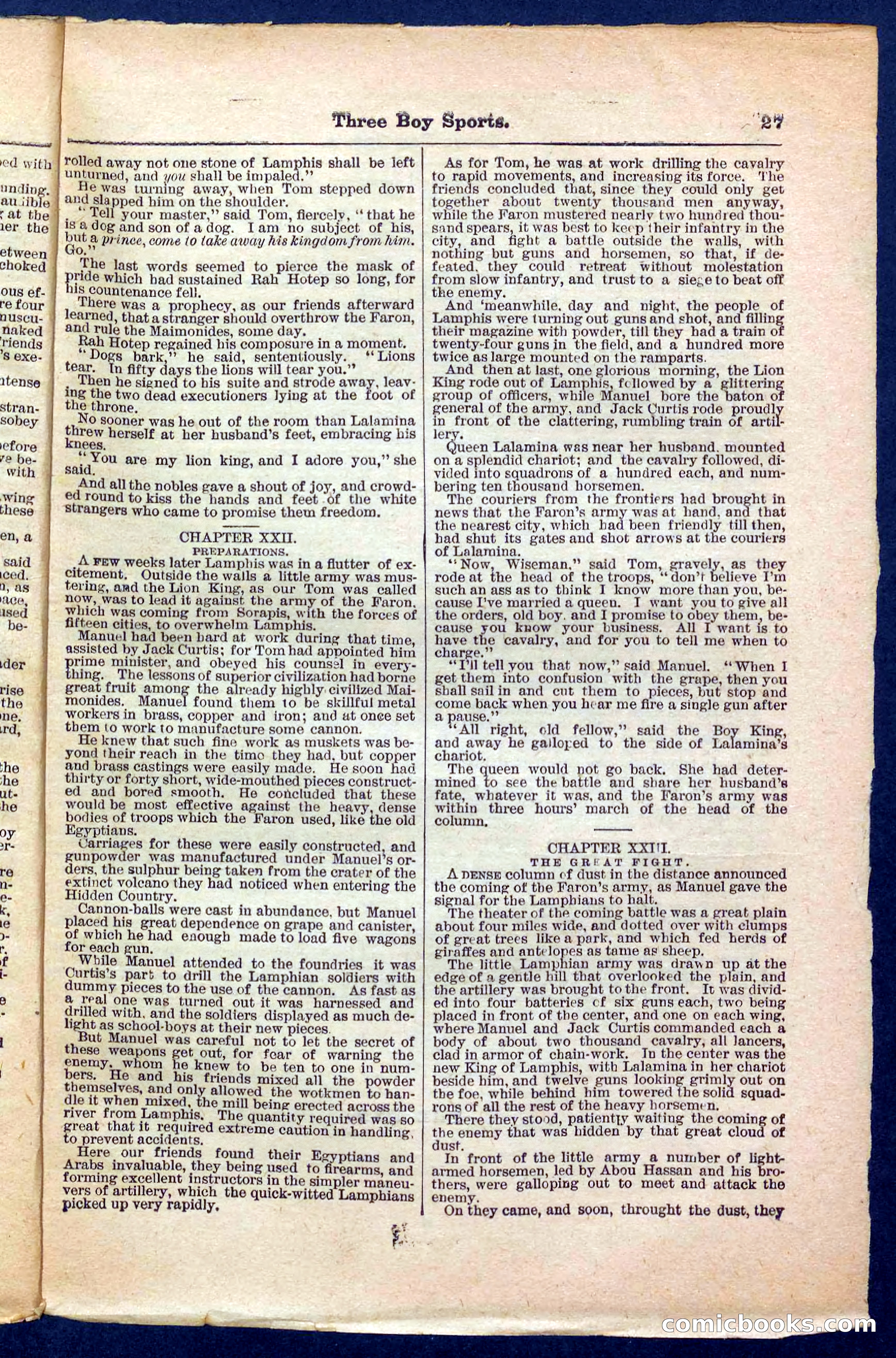Beadle's Pocket Library No. 230 — page 27 of 32