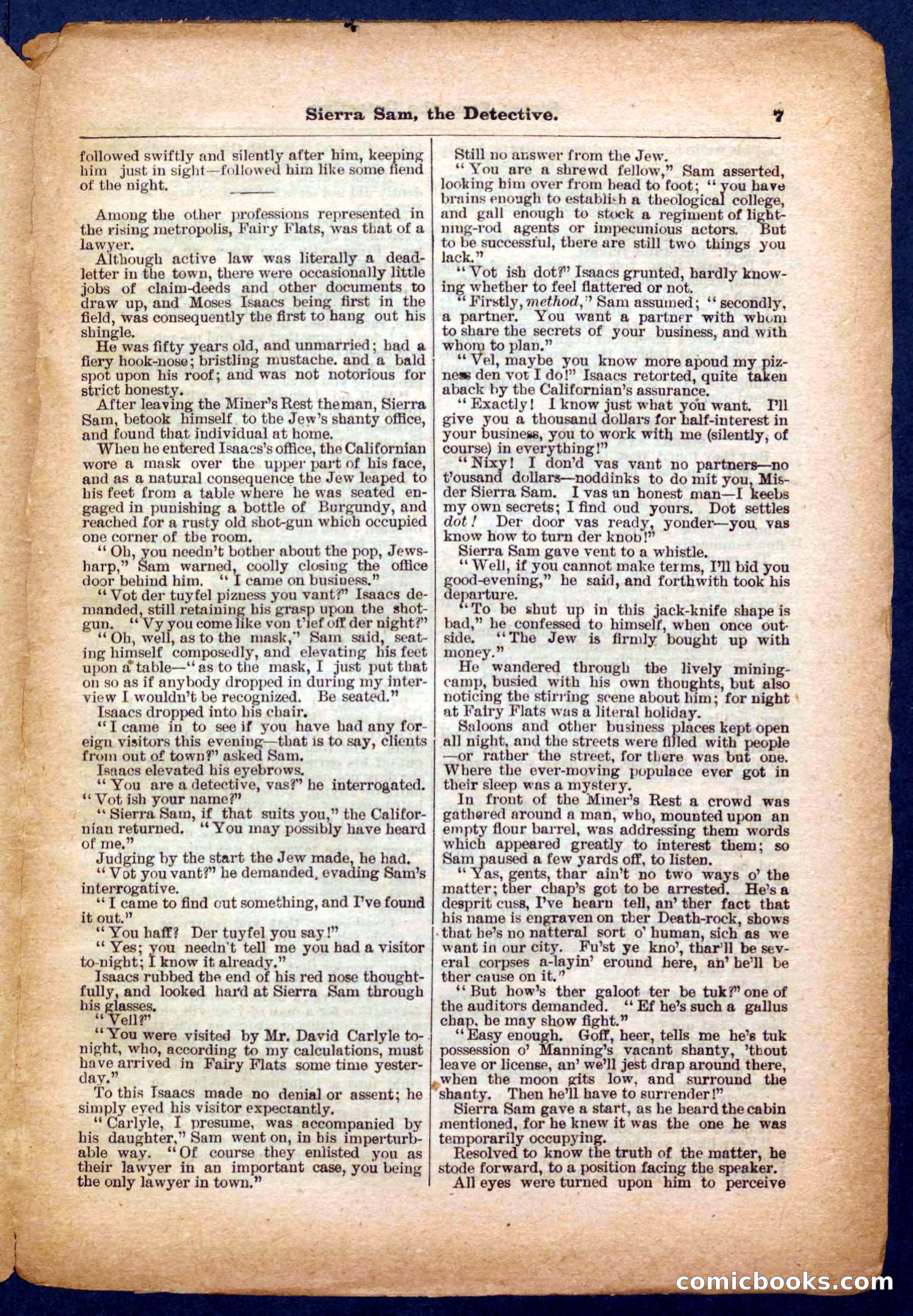 Beadle's Pocket Library No. 231 — page 7 of 32