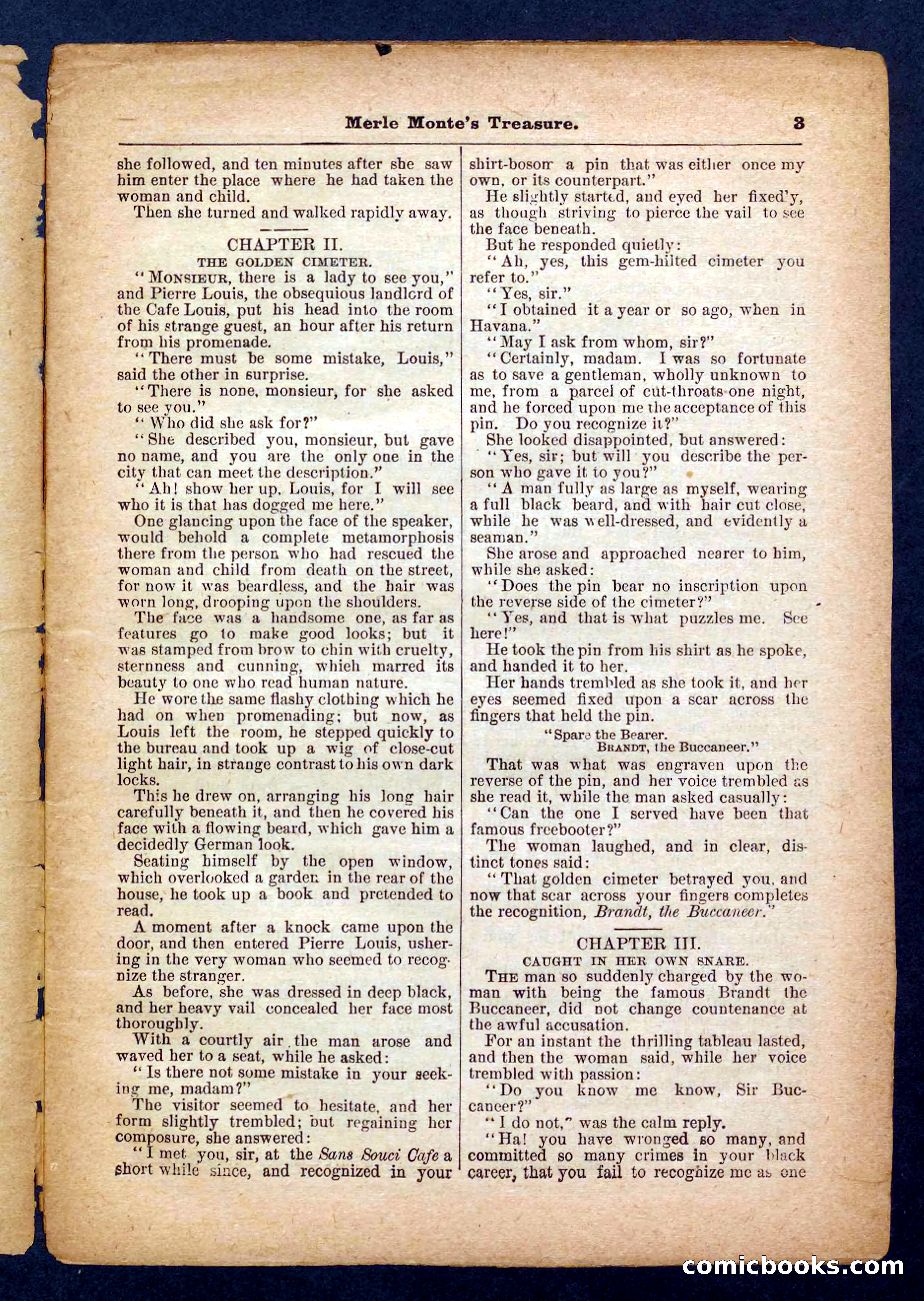 Beadle's Pocket Library No. 232 — page 3 of 32