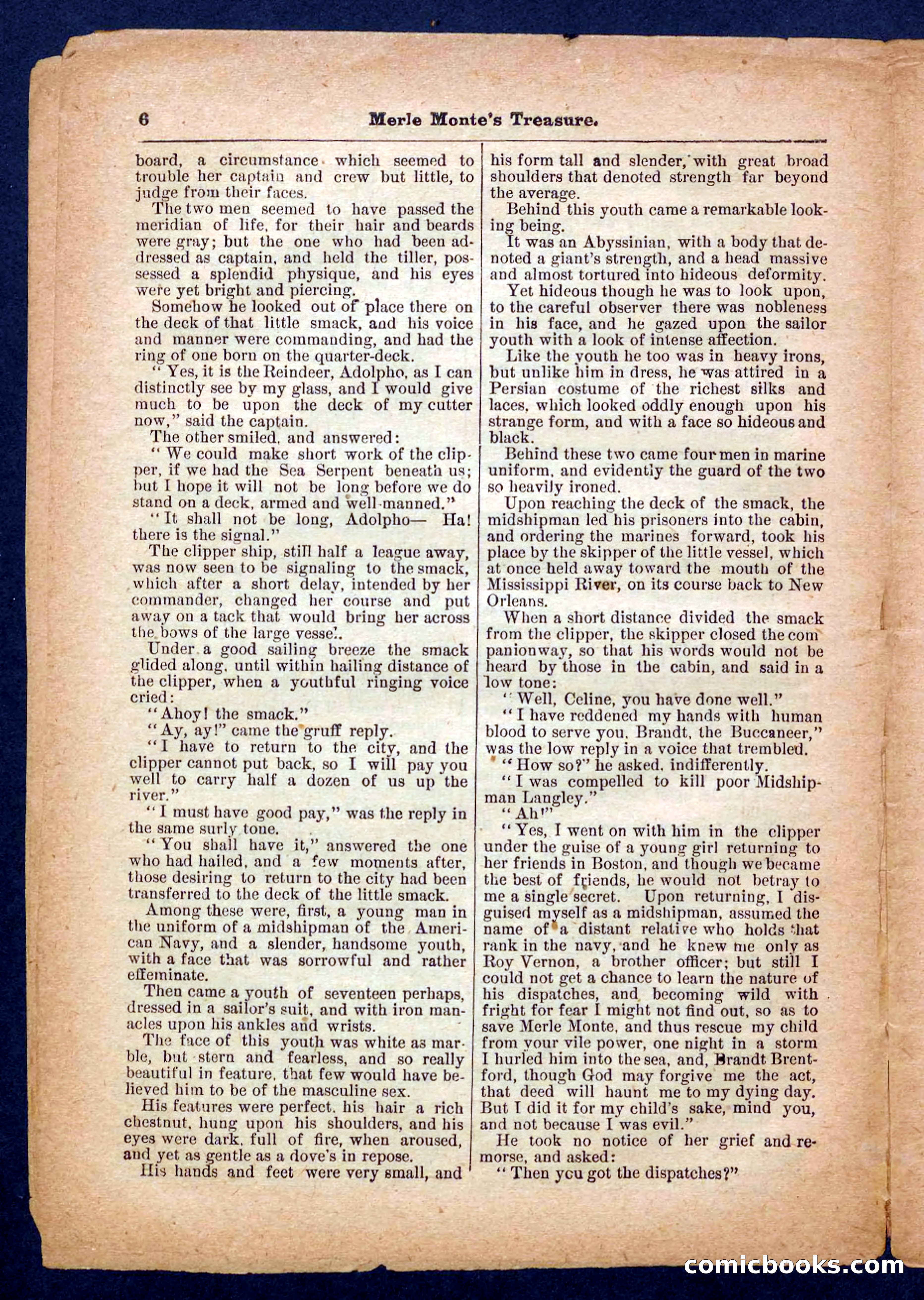 Beadle's Pocket Library No. 232 — page 6 of 32