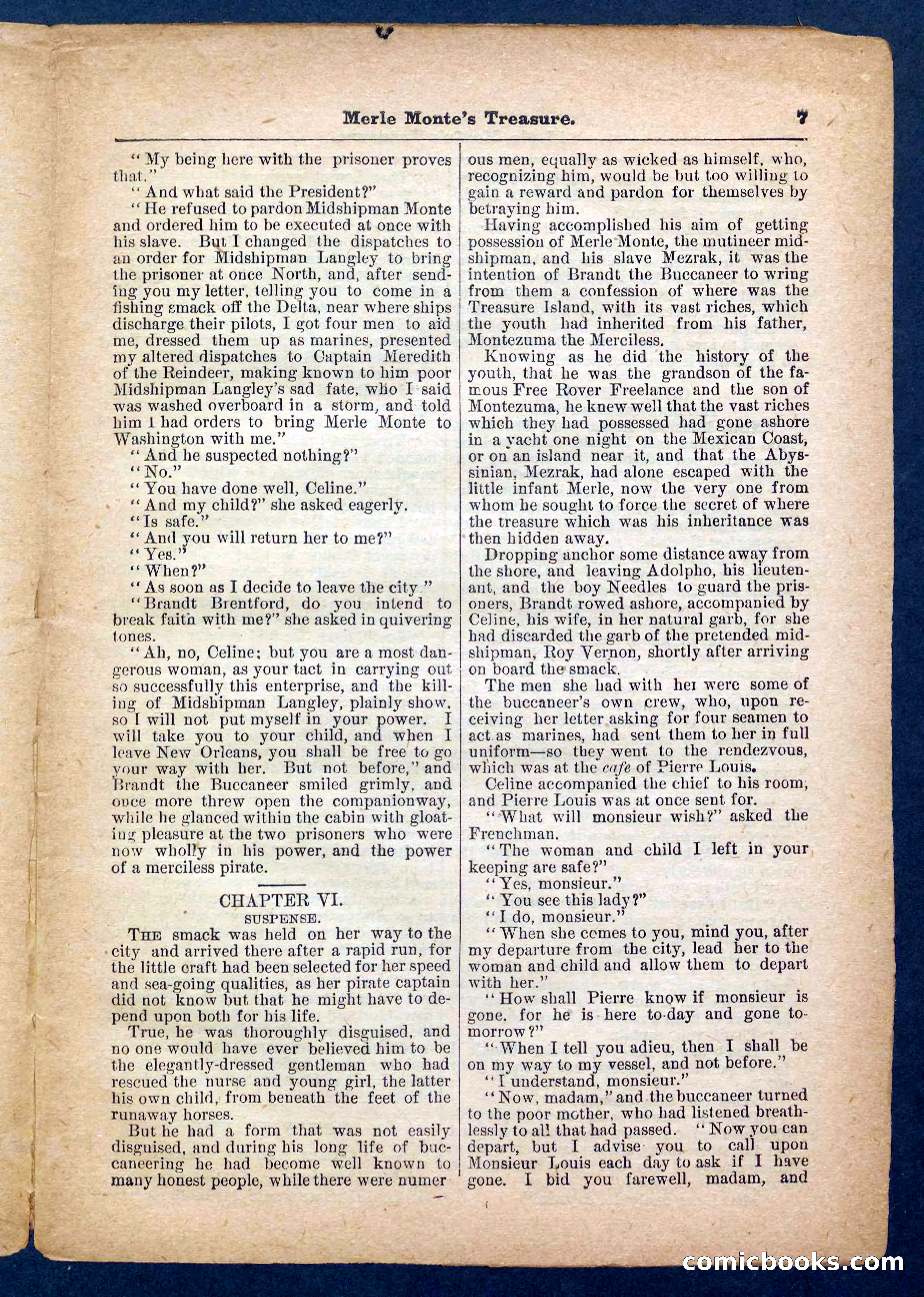 Beadle's Pocket Library No. 232 — page 7 of 32