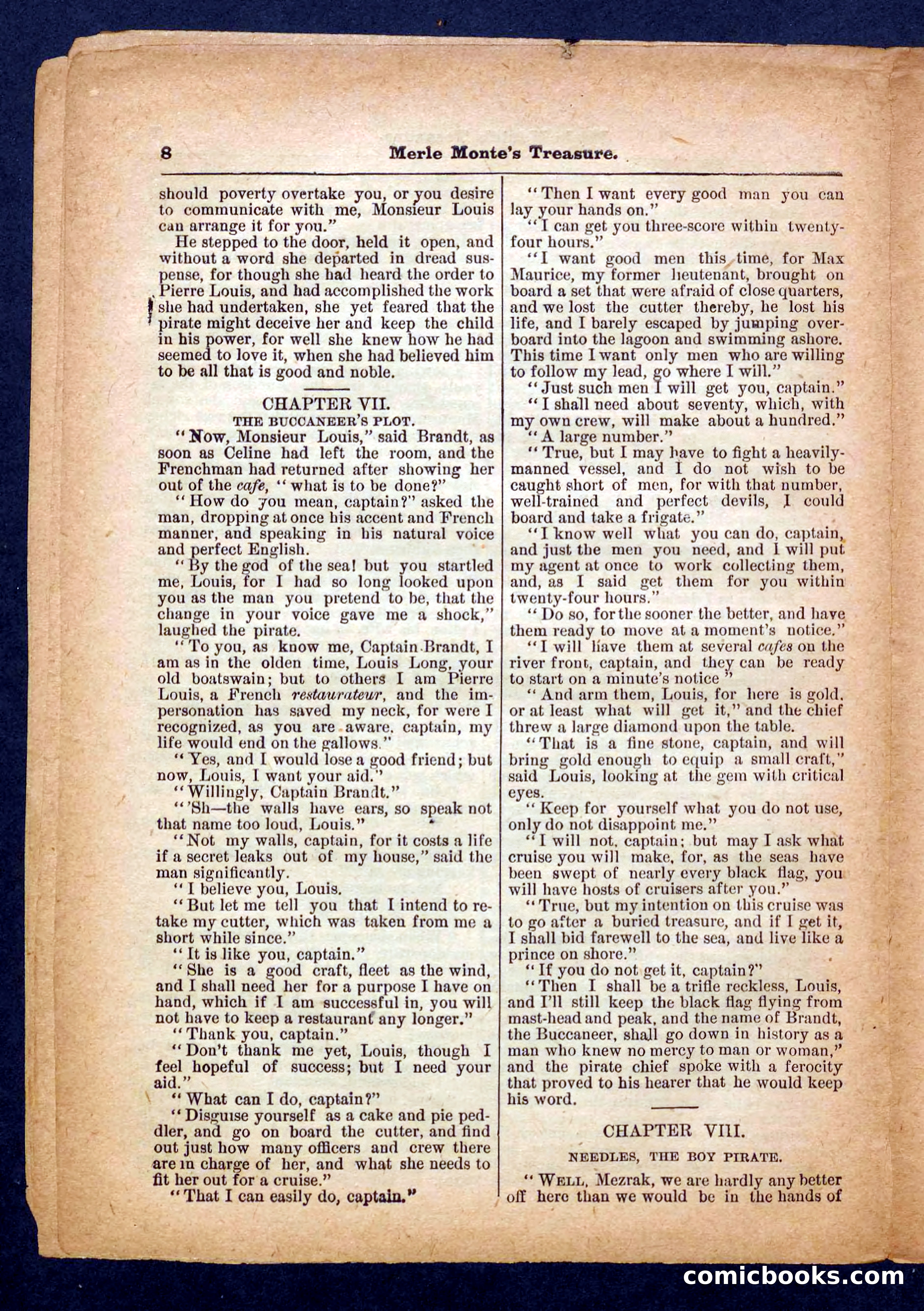 Beadle's Pocket Library No. 232 — page 8 of 32