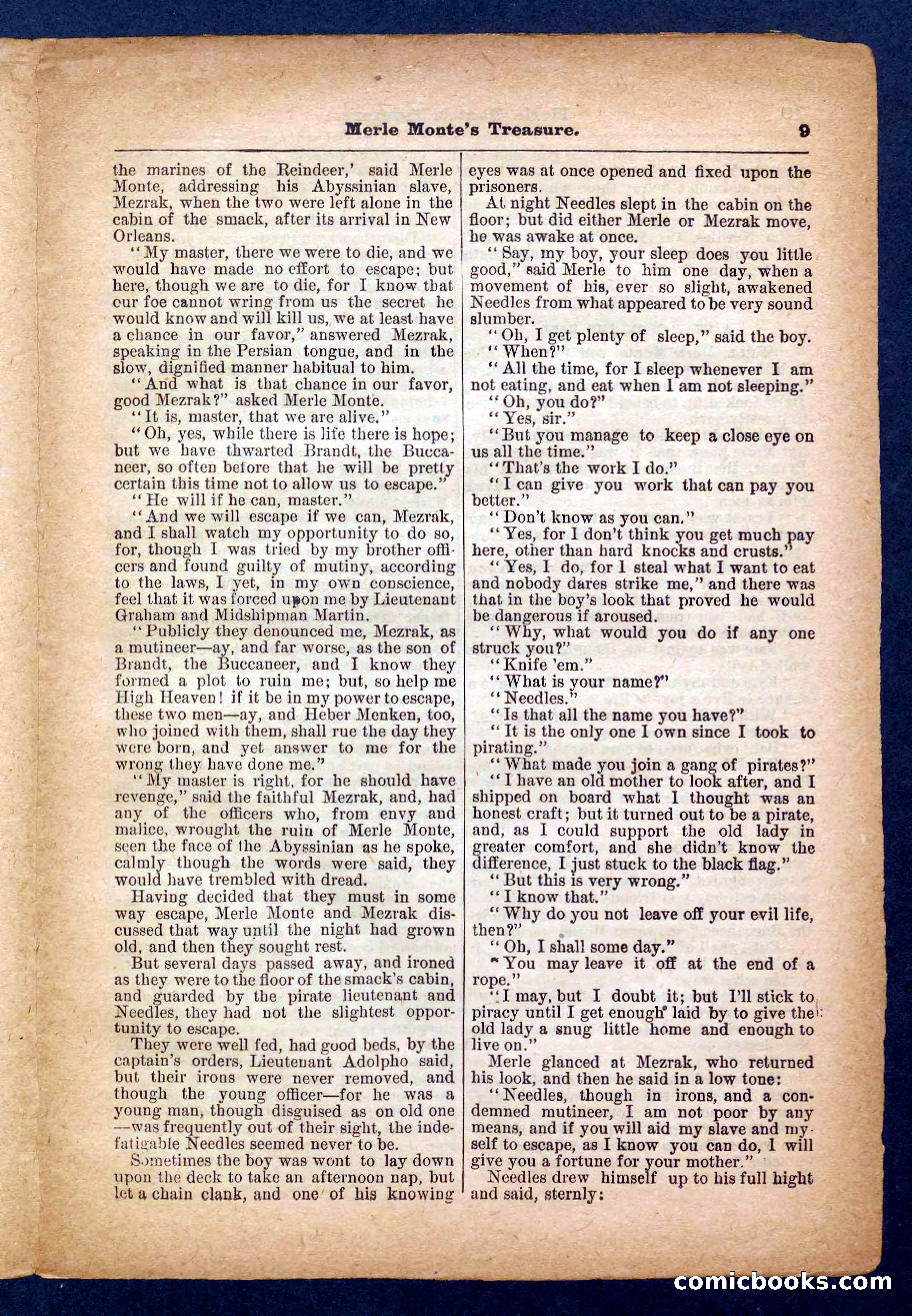 Beadle's Pocket Library No. 232 — page 9 of 32