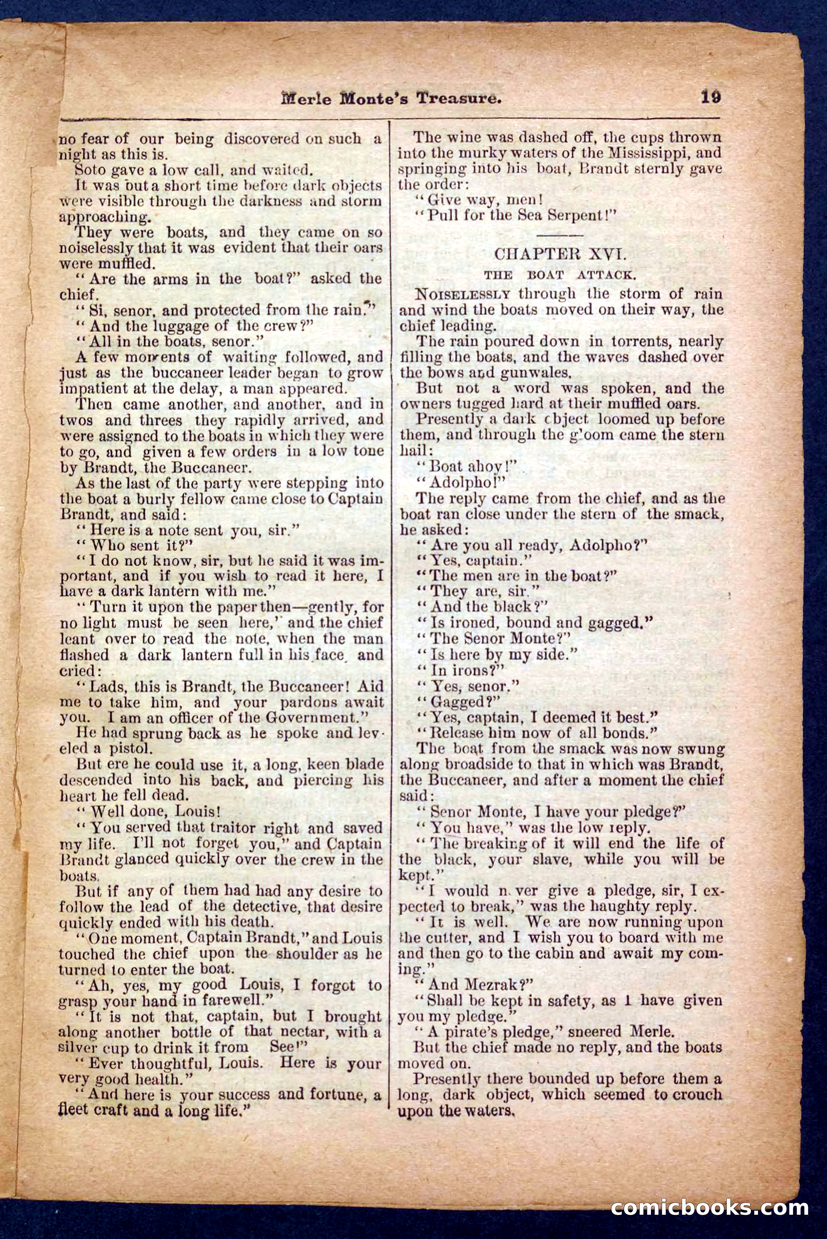 Beadle's Pocket Library No. 232 — page 19 of 32
