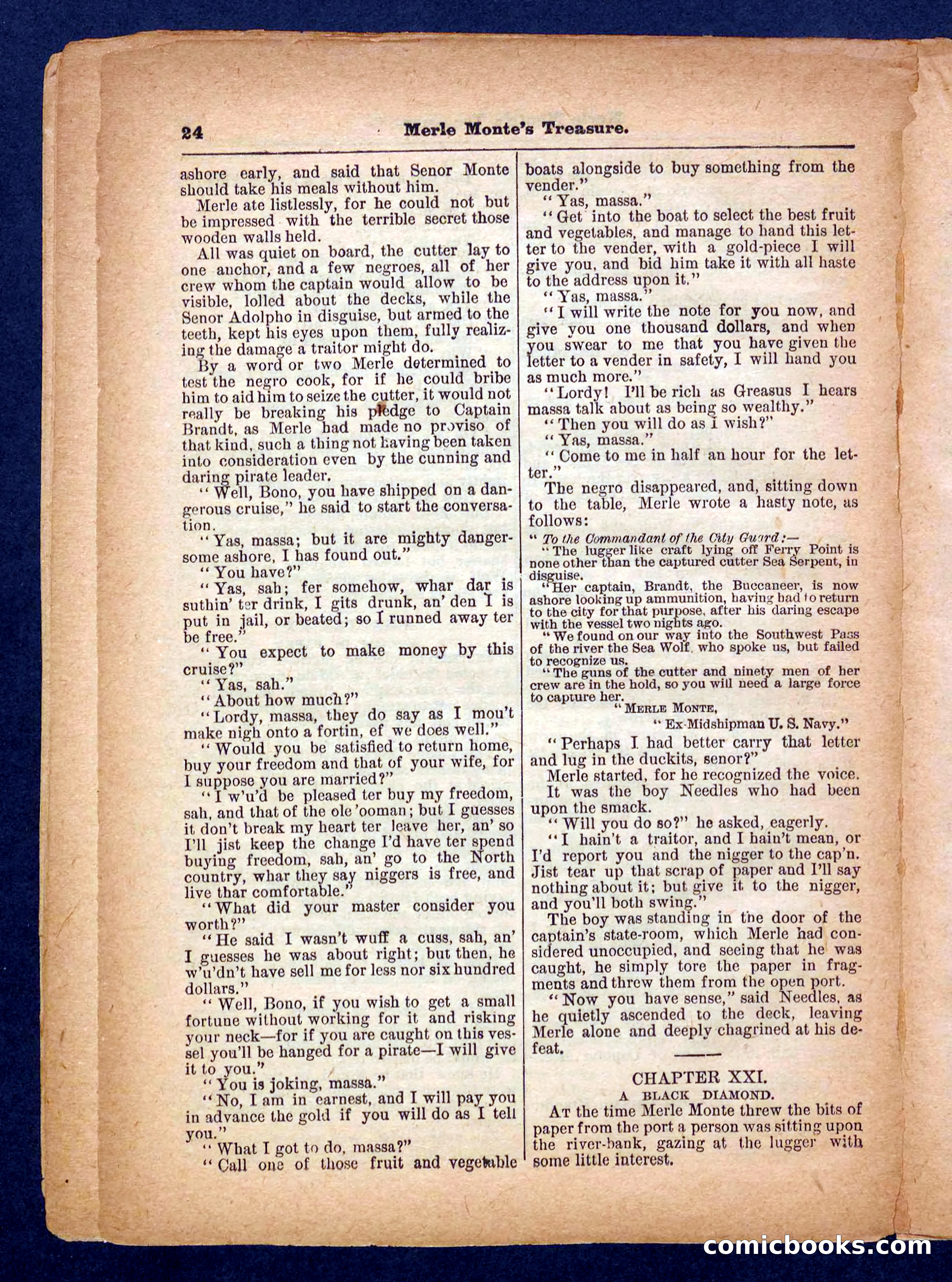 Beadle's Pocket Library No. 232 — page 24 of 32