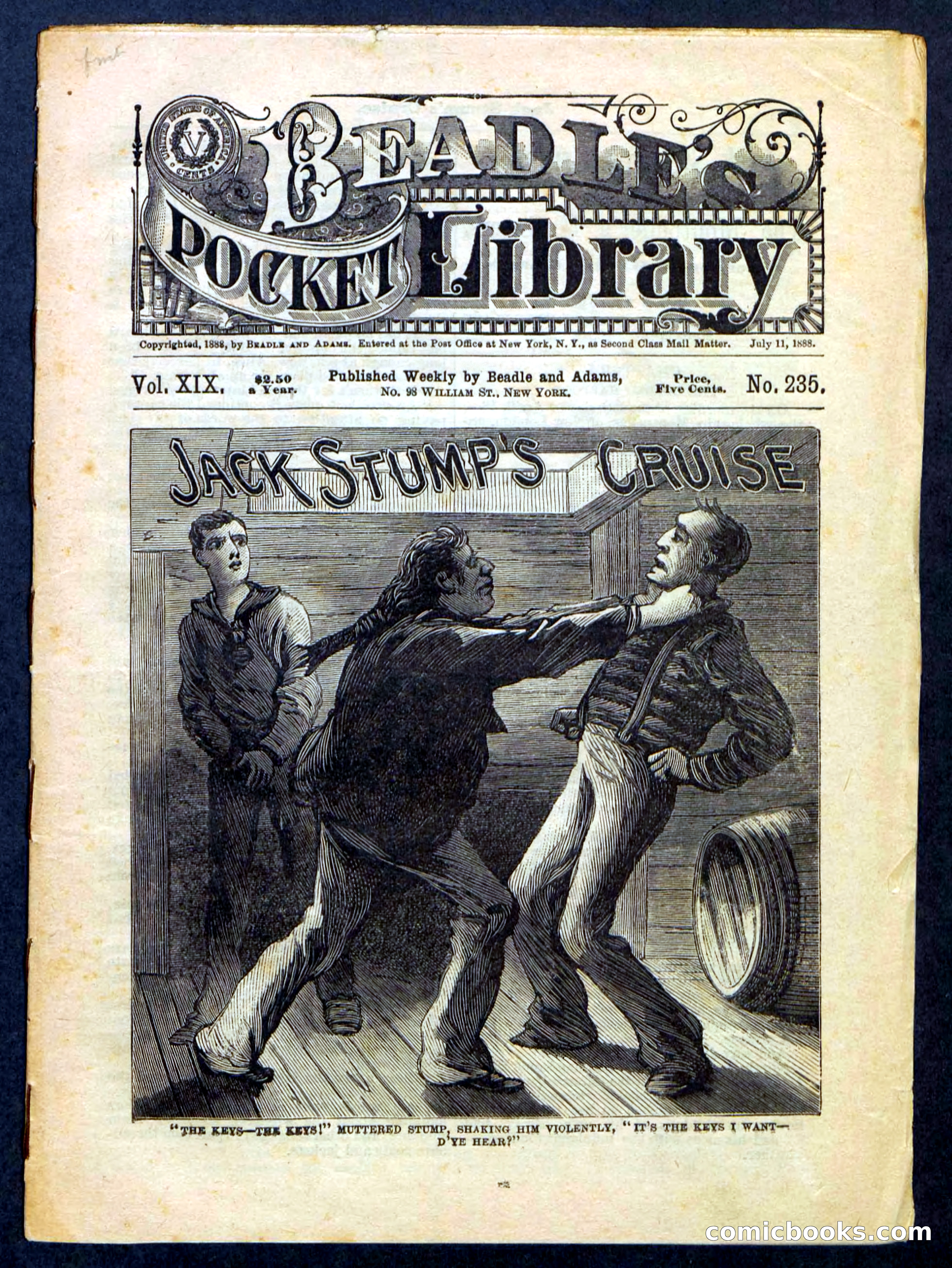 Beadle's Pocket Library No. 235 — page 1 of 32