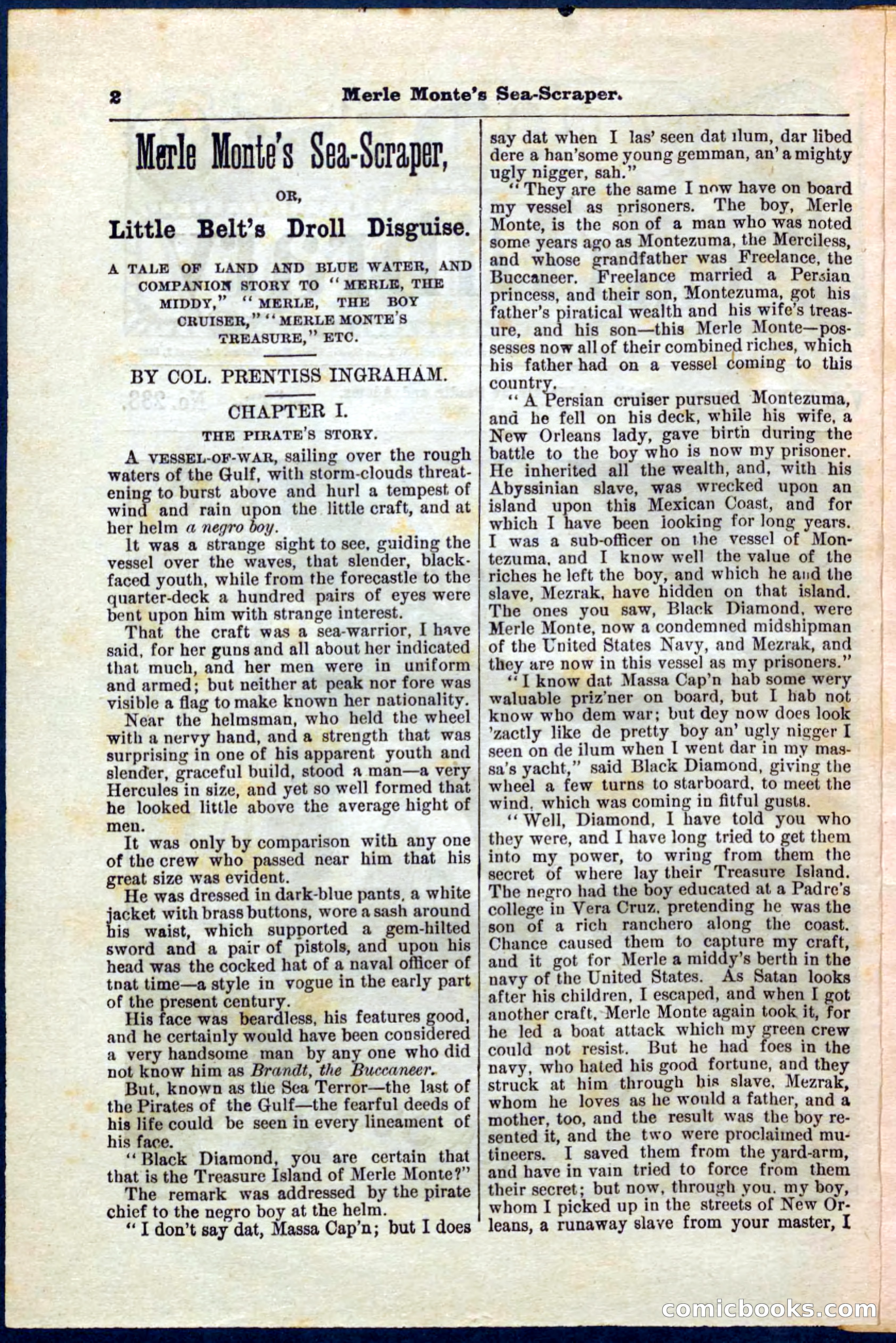 Beadle's Pocket Library No. 238 — page 2 of 32