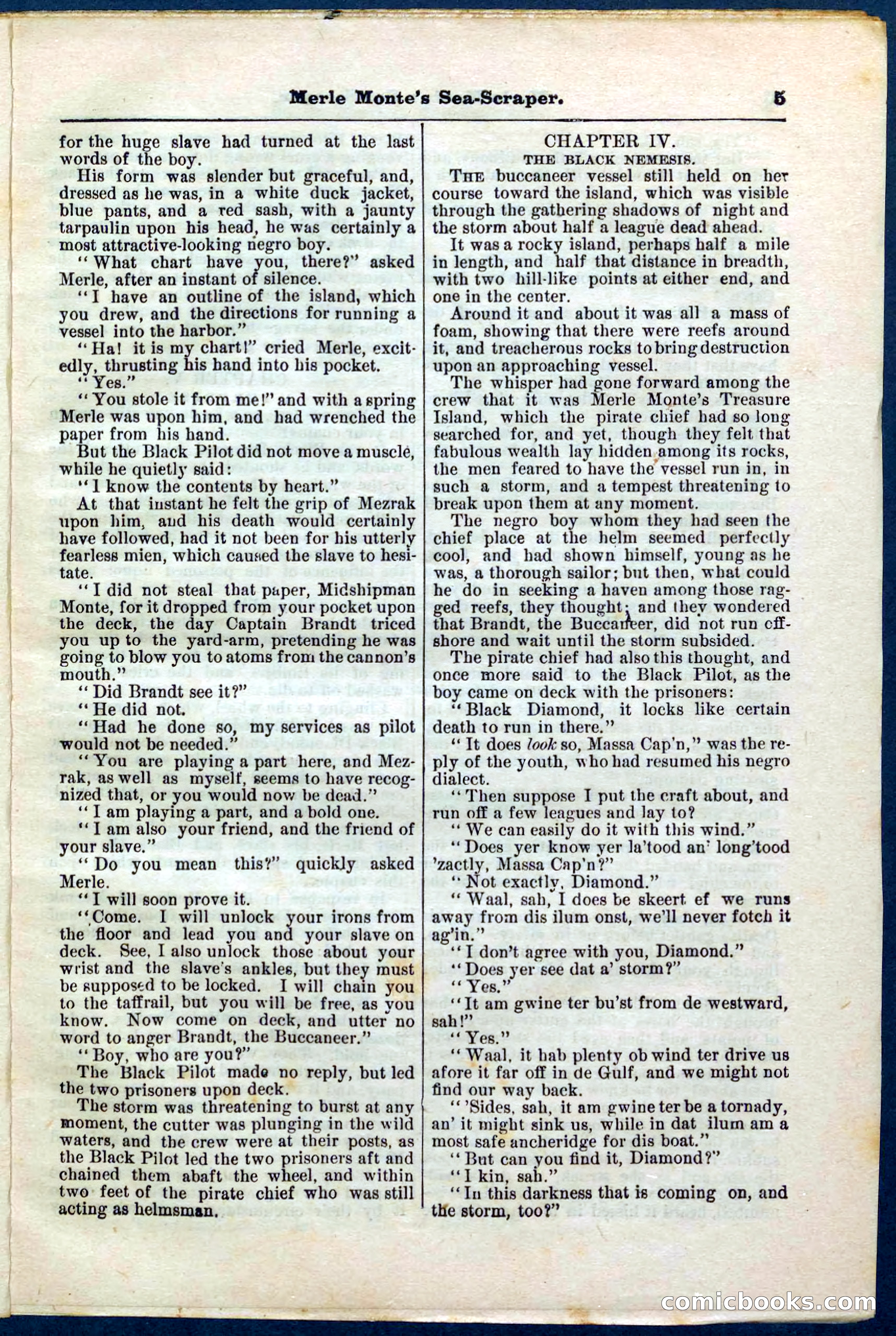 Beadle's Pocket Library No. 238 — page 5 of 32