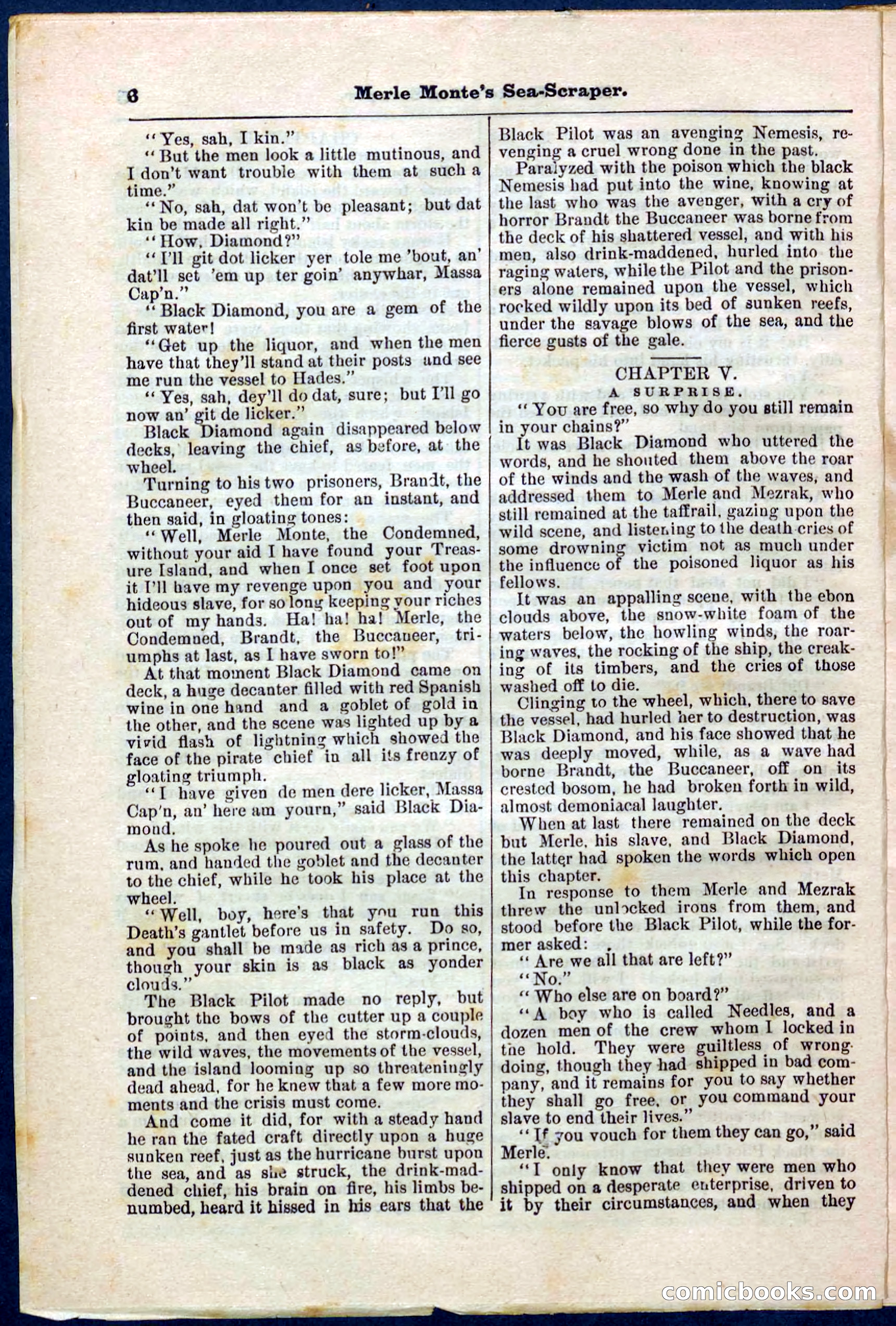 Beadle's Pocket Library No. 238 — page 6 of 32