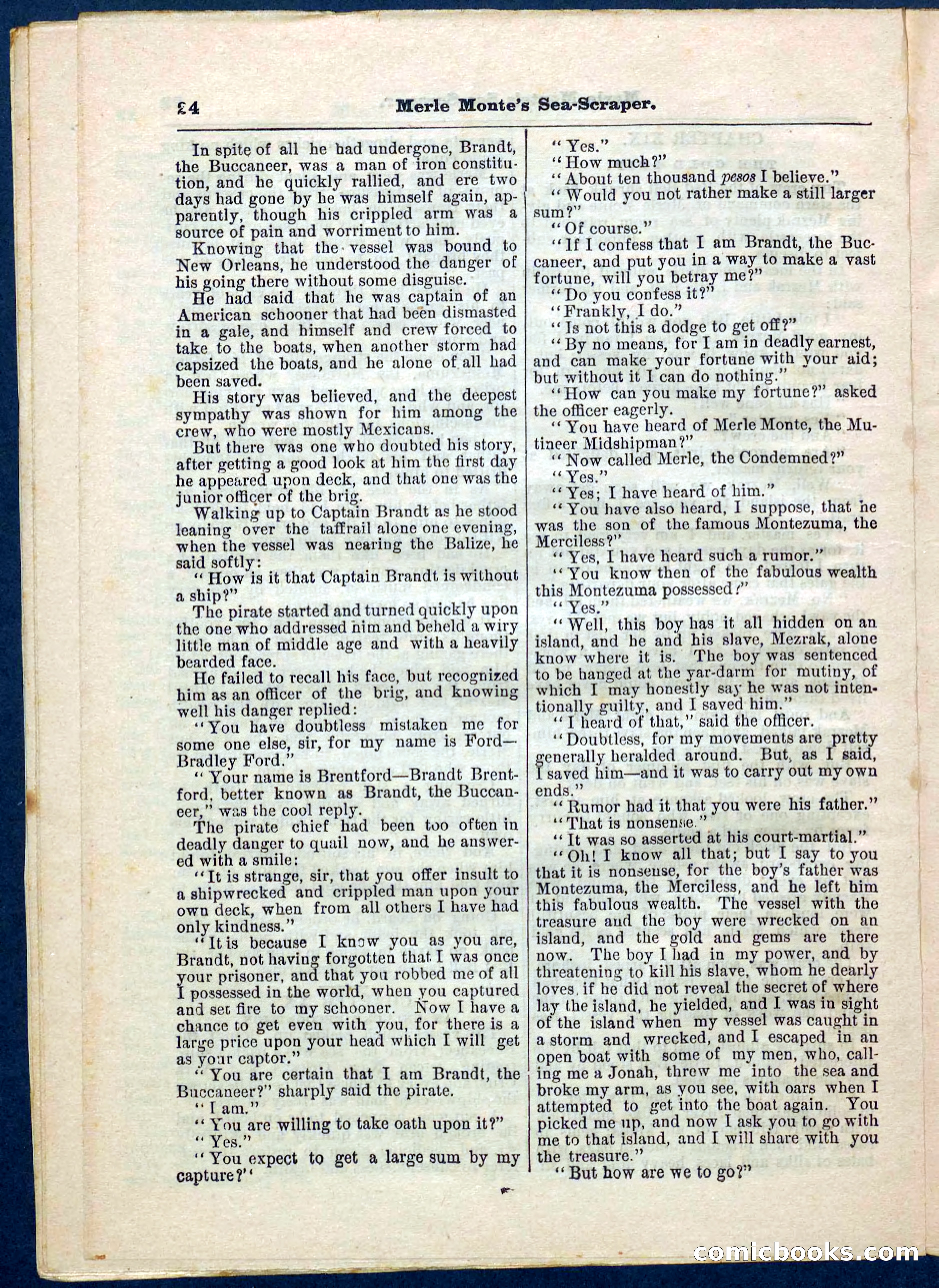 Beadle's Pocket Library No. 238 — page 24 of 32