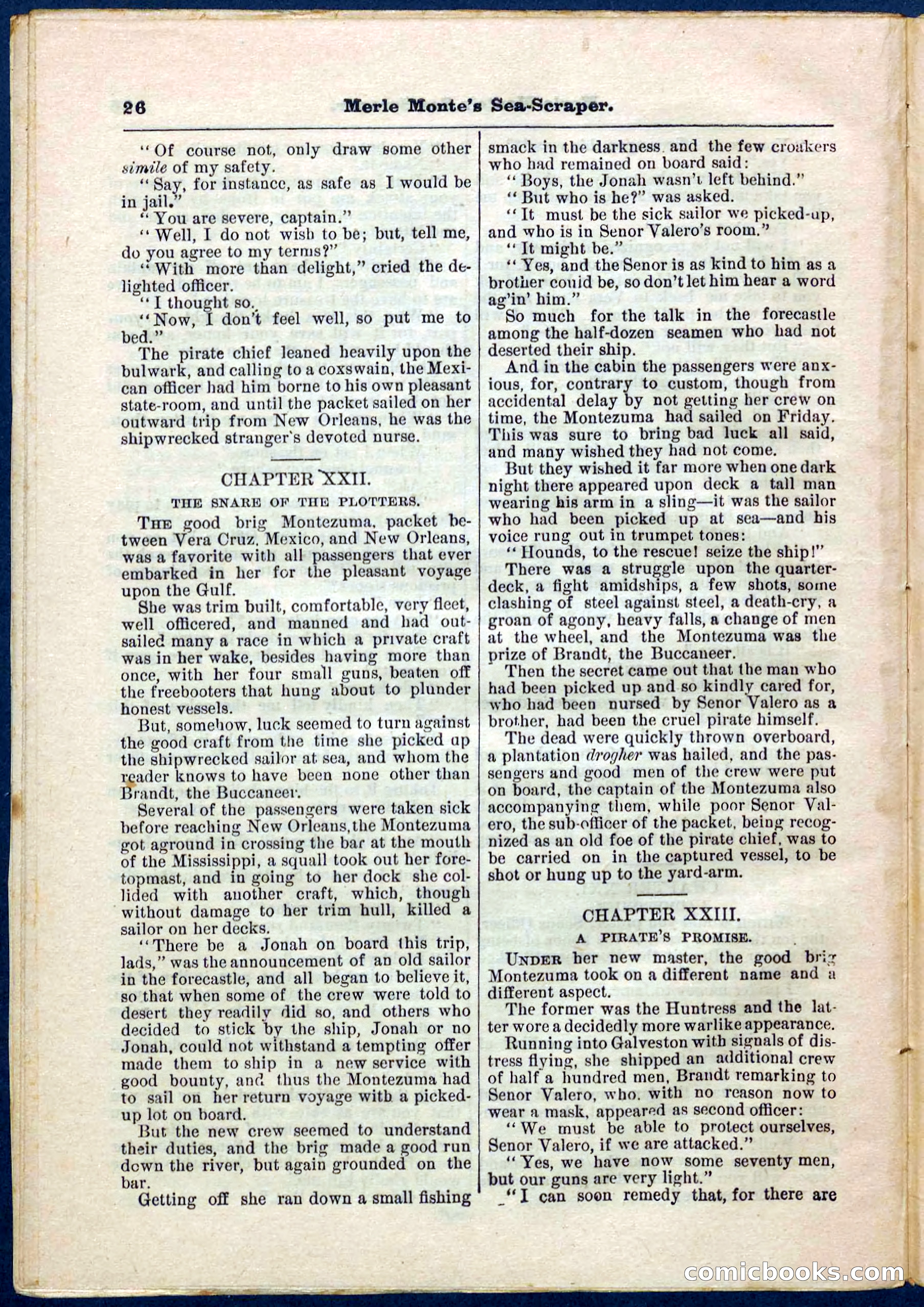 Beadle's Pocket Library No. 238 — page 26 of 32