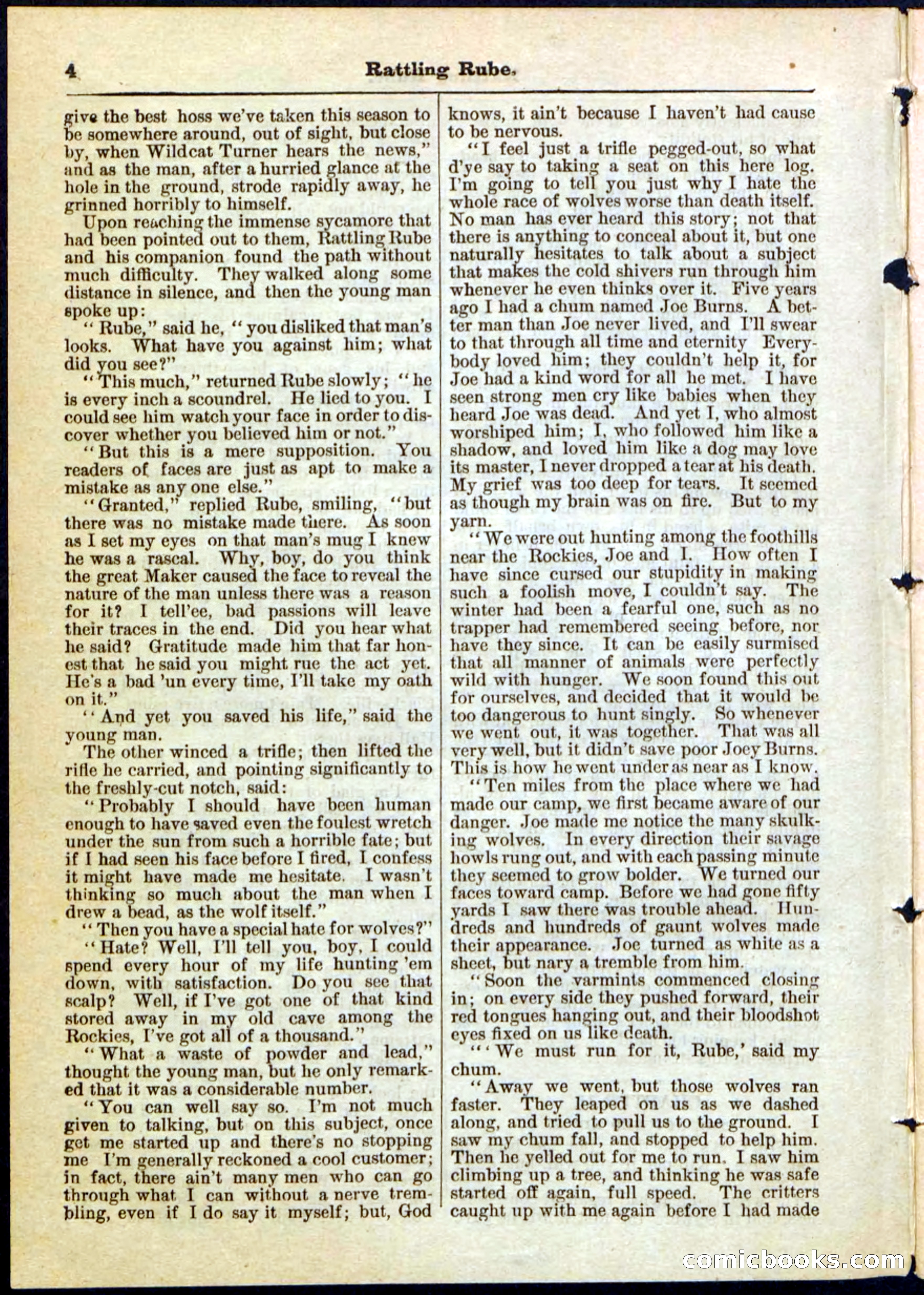 Beadle's Pocket Library, Vol. II, No. 25 — page 4 of 32