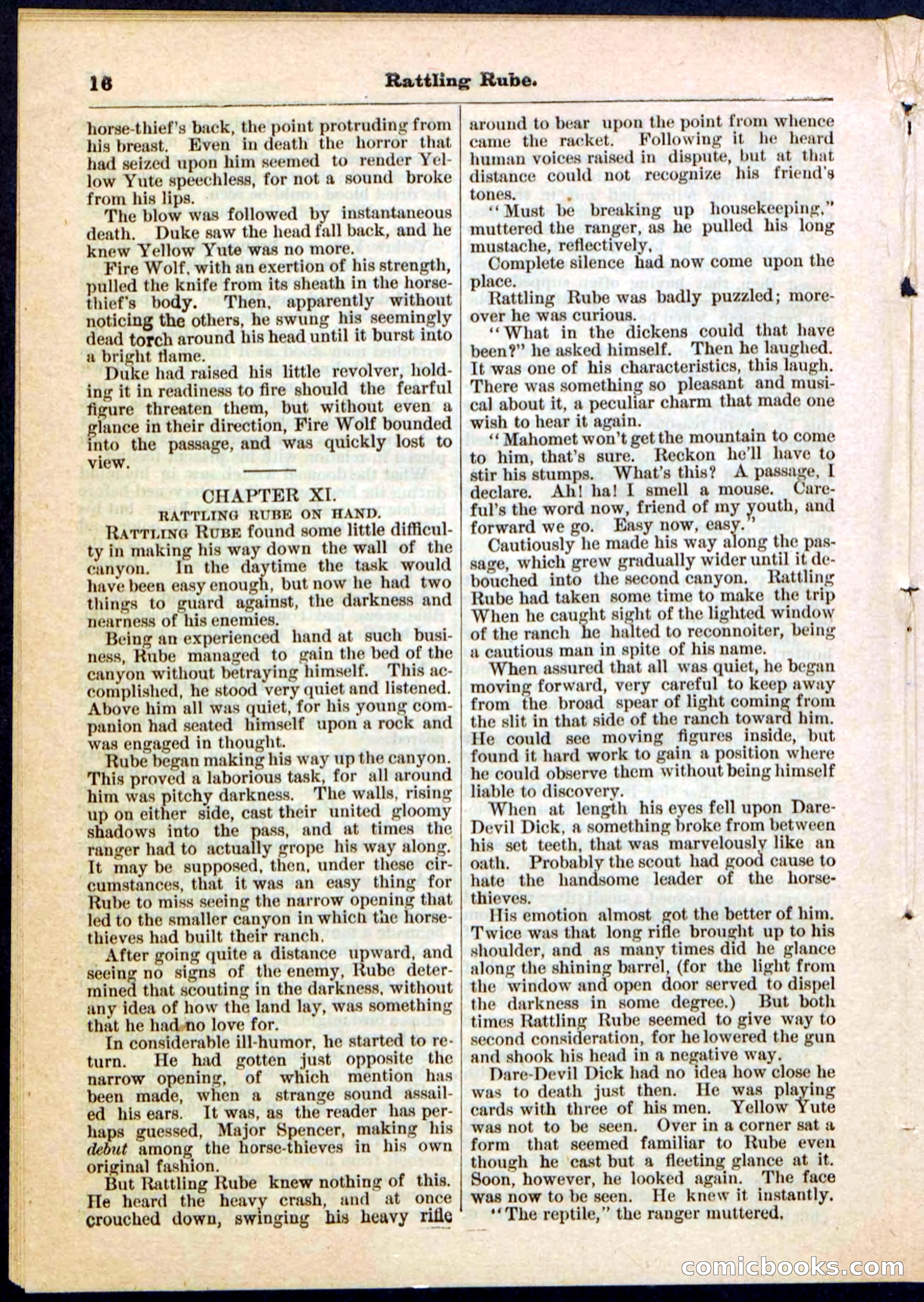 Beadle's Pocket Library, Vol. II, No. 25 — page 16 of 32
