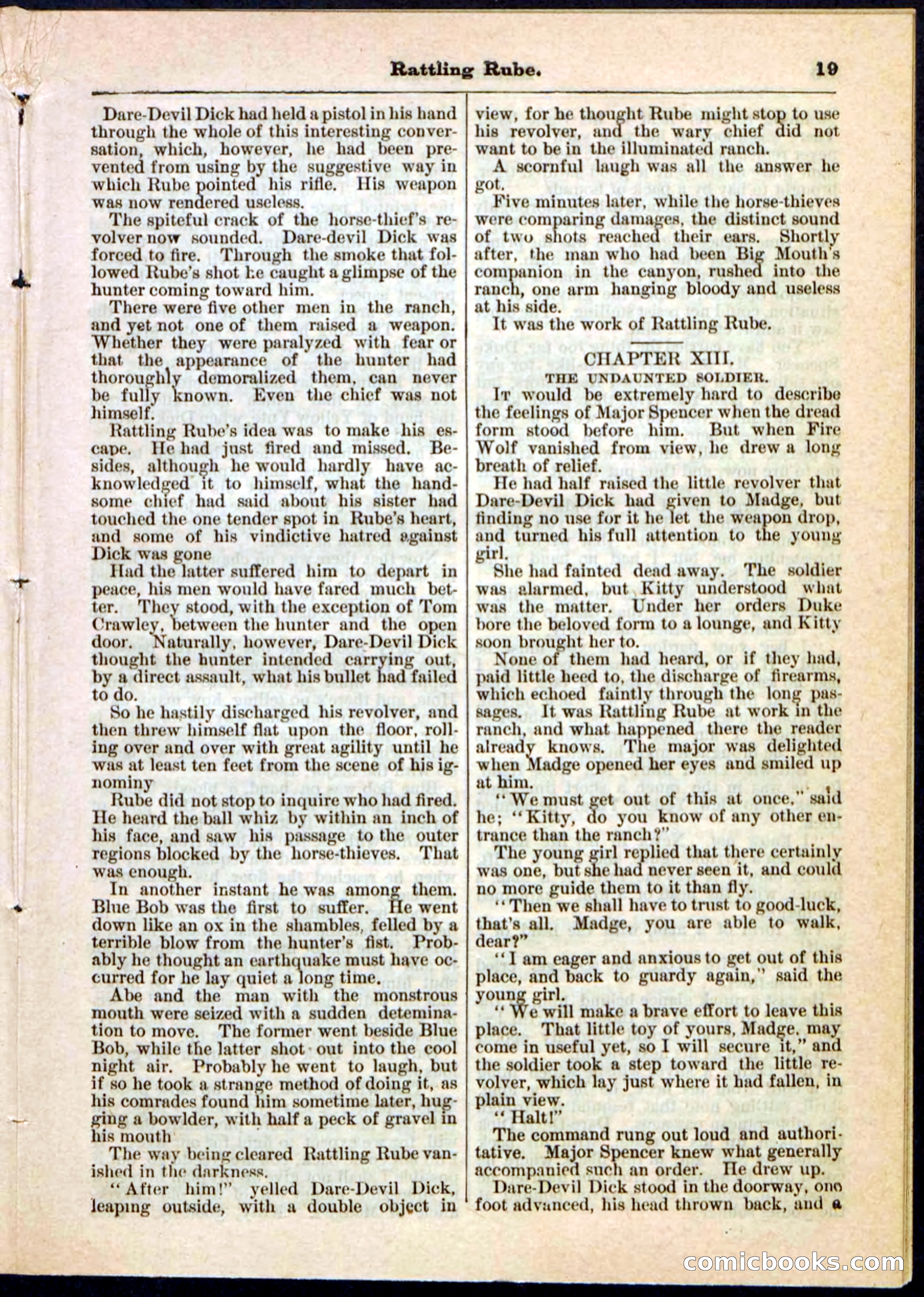 Beadle's Pocket Library, Vol. II, No. 25 — page 19 of 32