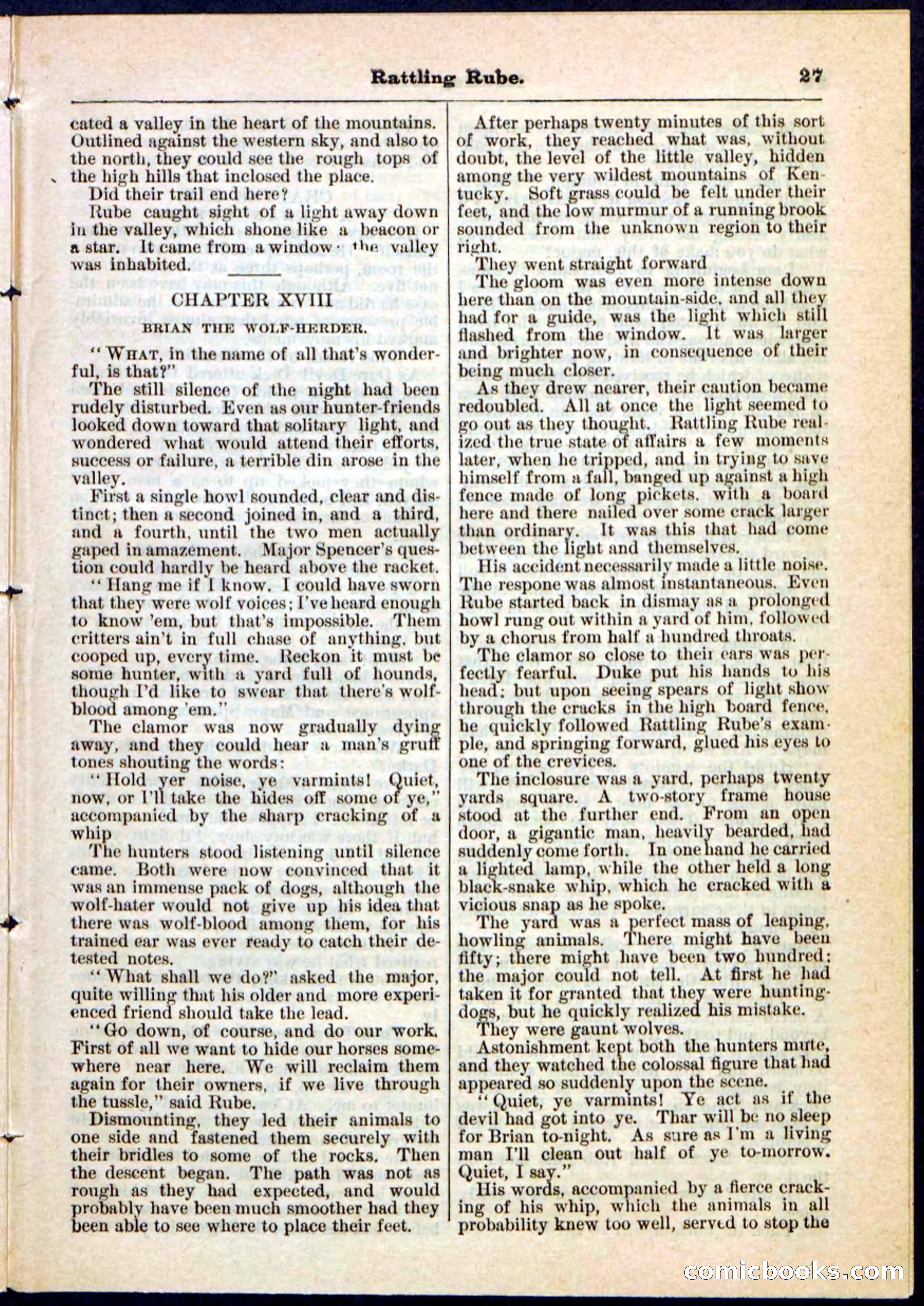 Beadle's Pocket Library, Vol. II, No. 25 — page 27 of 32