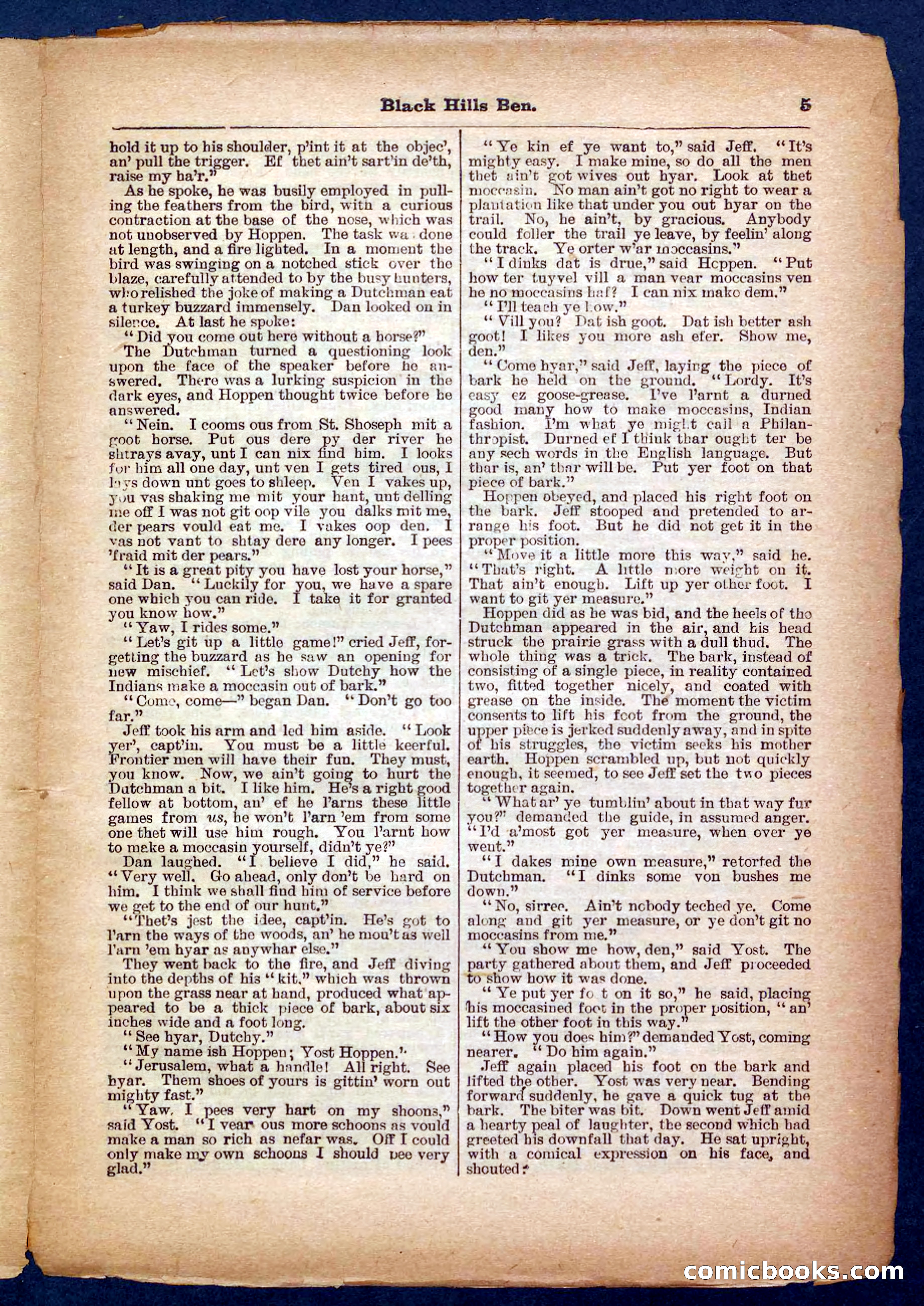 Beadle's Pocket Library No. 254 — page 5 of 32