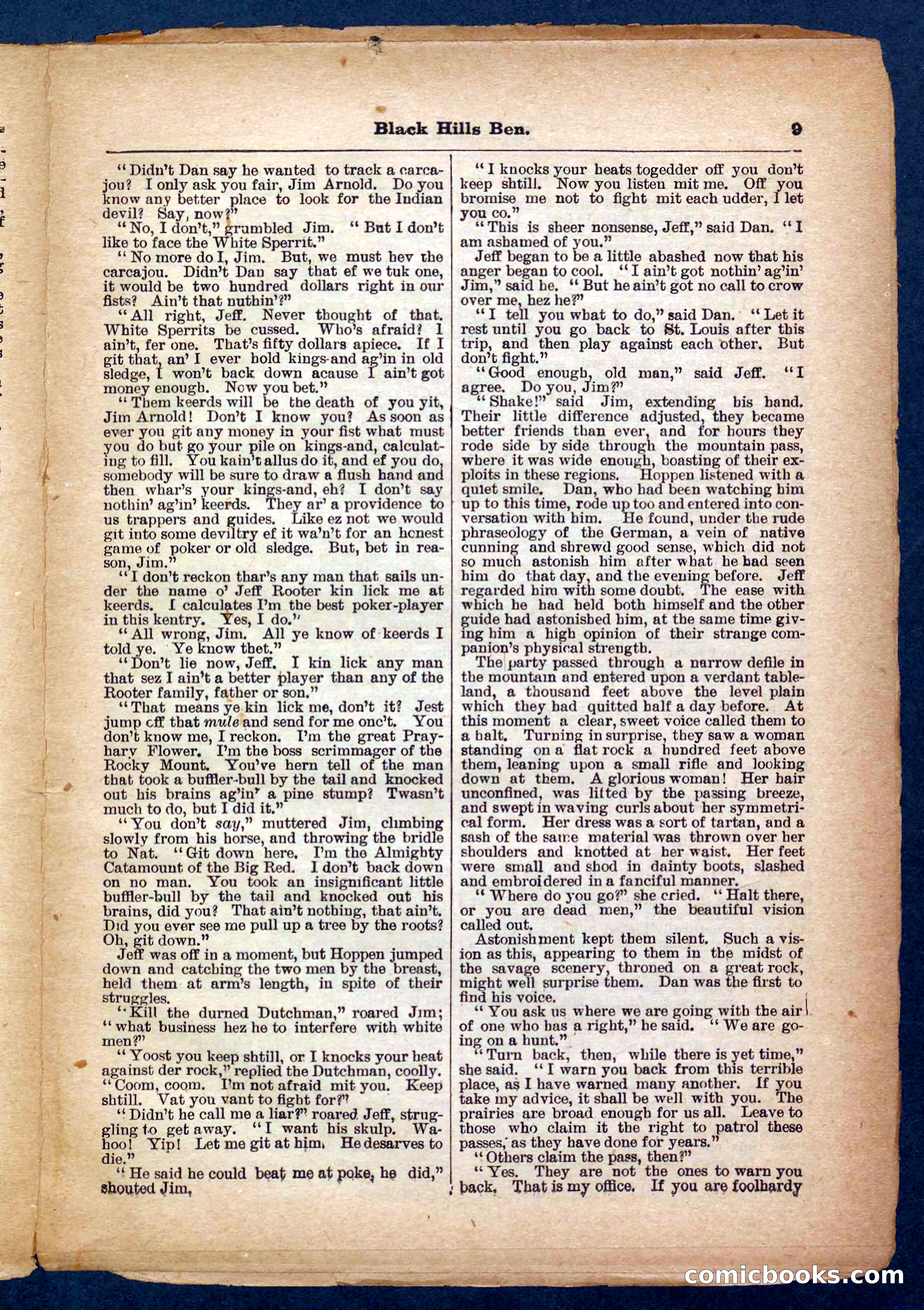 Beadle's Pocket Library No. 254 — page 9 of 32
