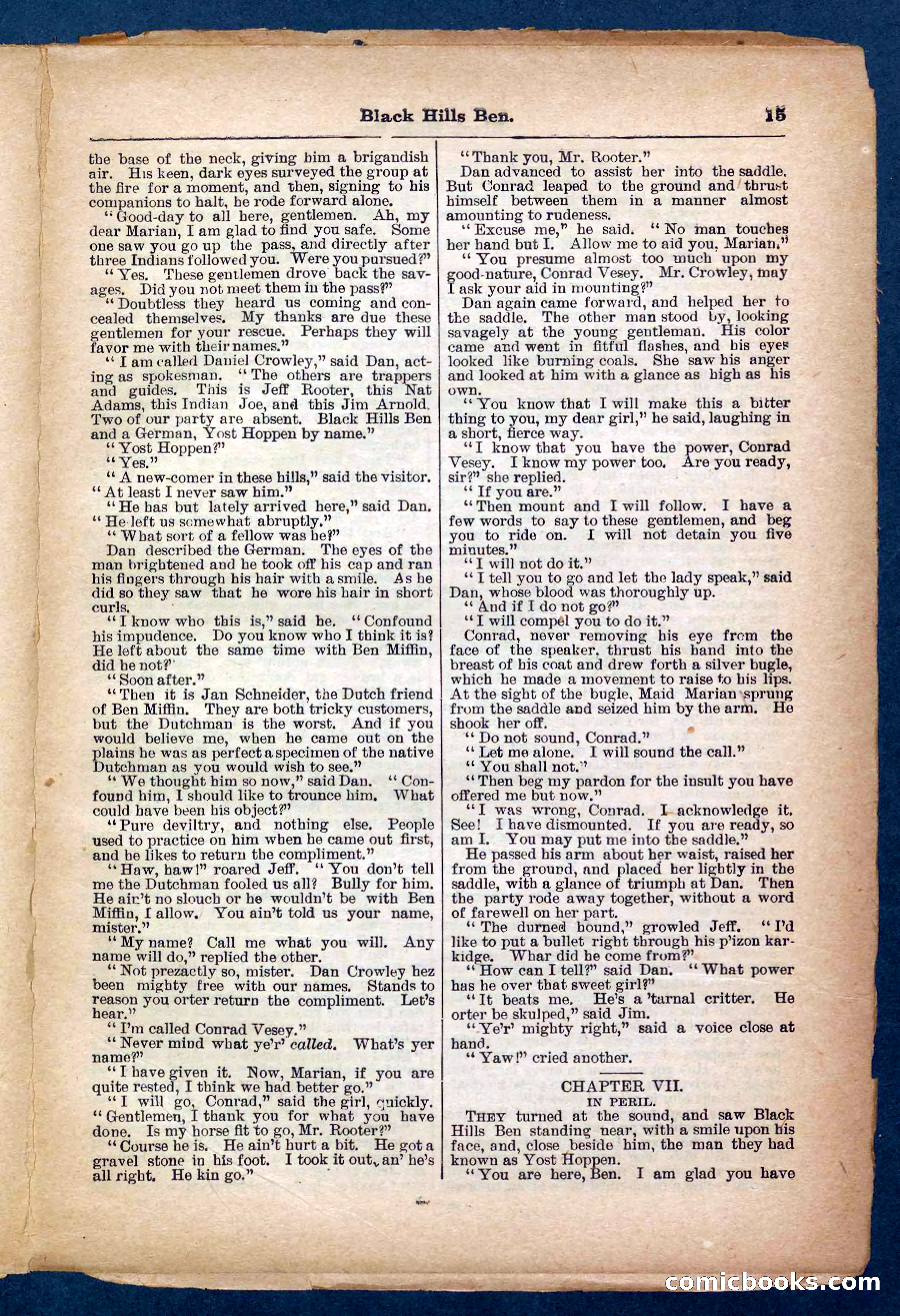 Beadle's Pocket Library No. 254 — page 15 of 32