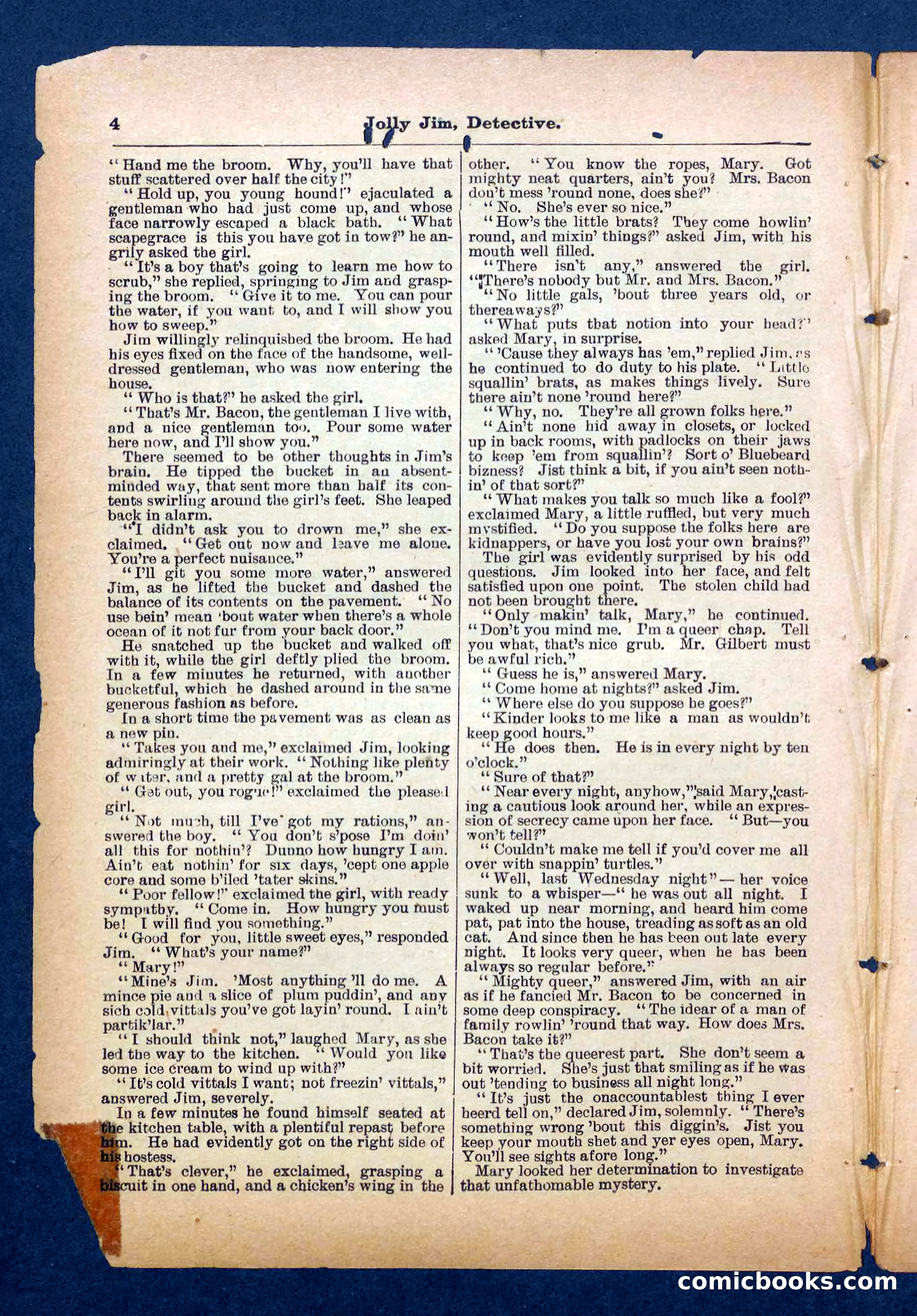 Beadle's Pocket Library No. 255: Jolly Jim, Detective — page 4 of 32