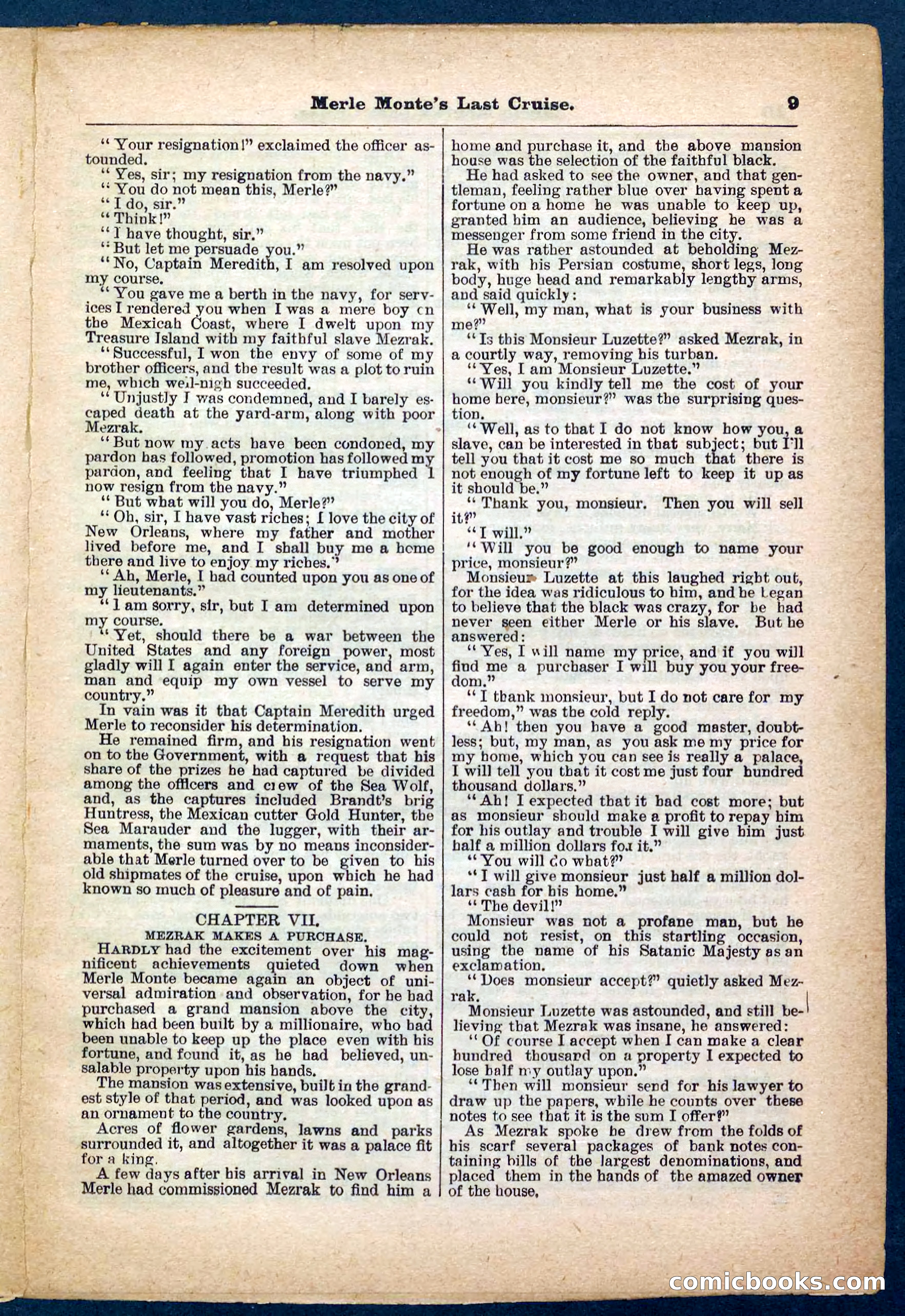 Beadle's Pocket Library No. 256 — page 9 of 32