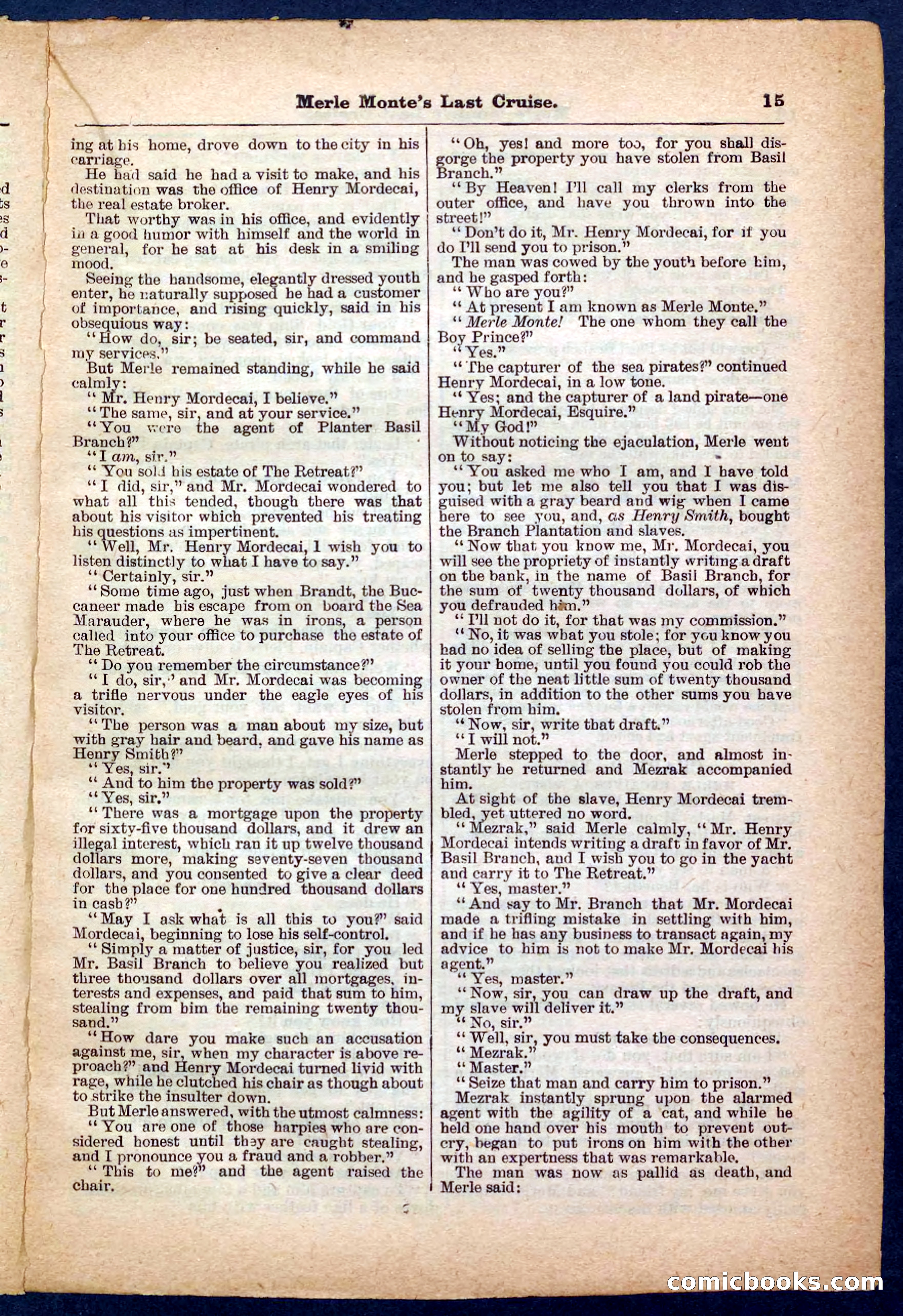 Beadle's Pocket Library No. 256 — page 15 of 32