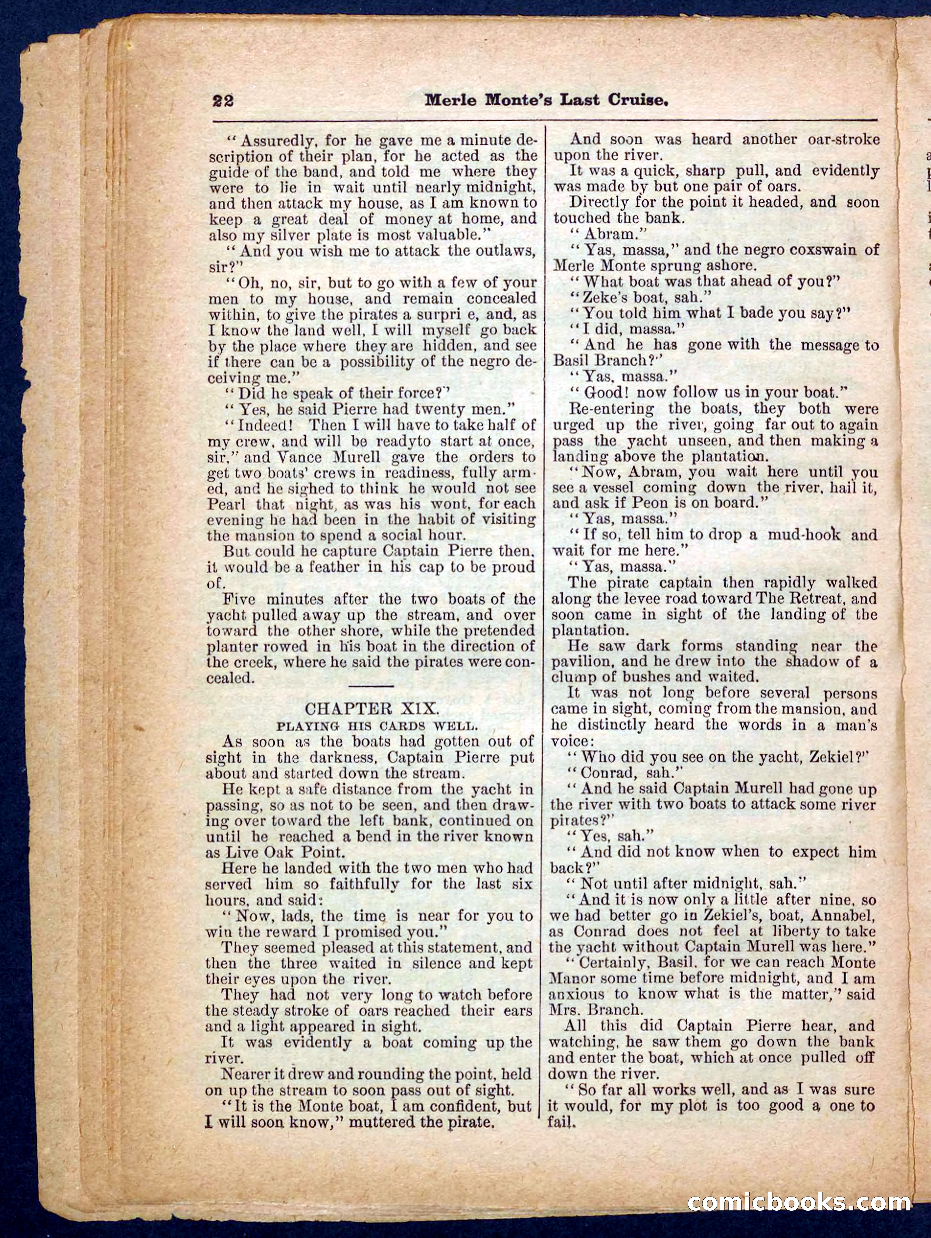 Beadle's Pocket Library No. 256 — page 22 of 32