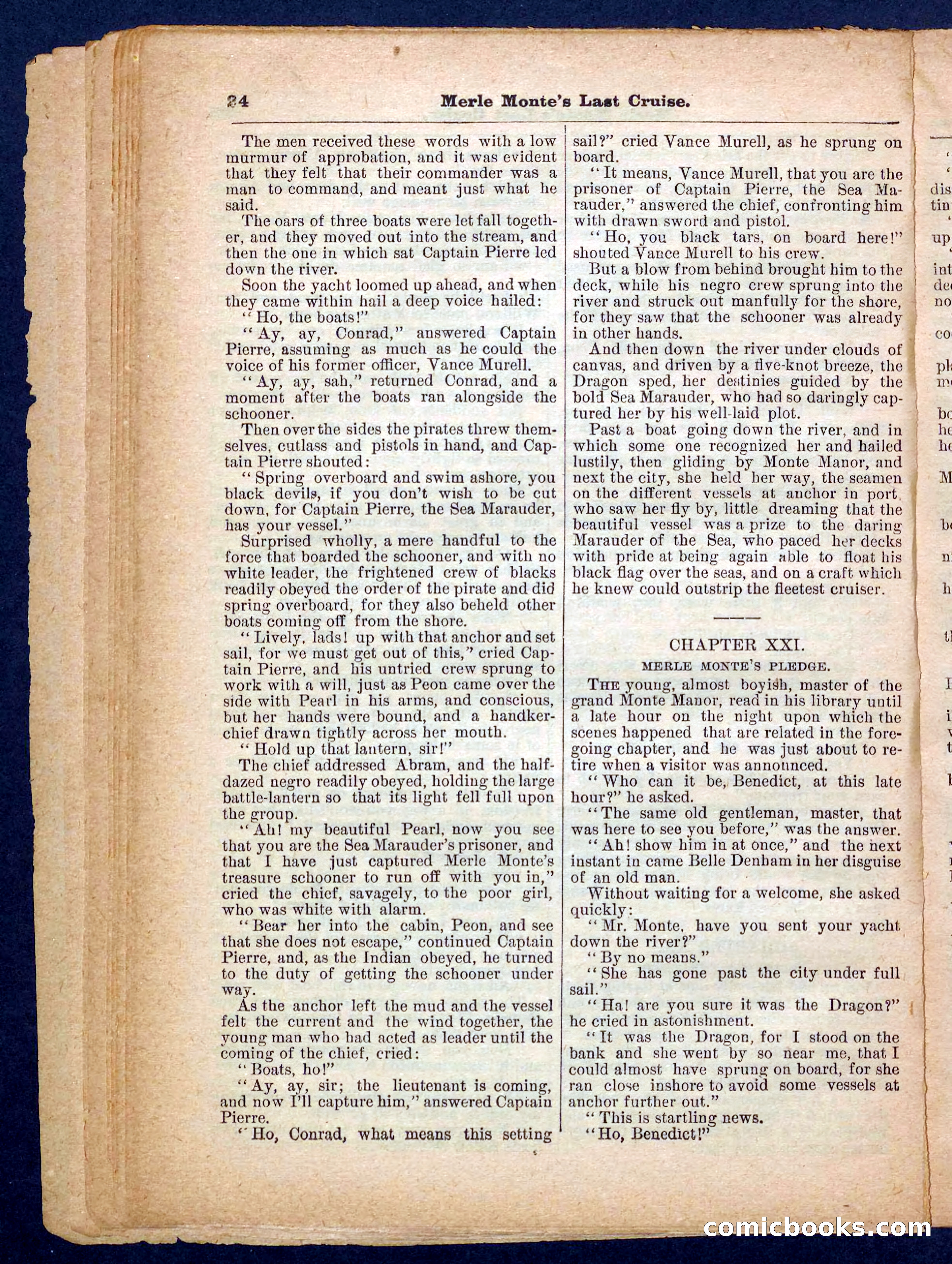 Beadle's Pocket Library No. 256 — page 24 of 32