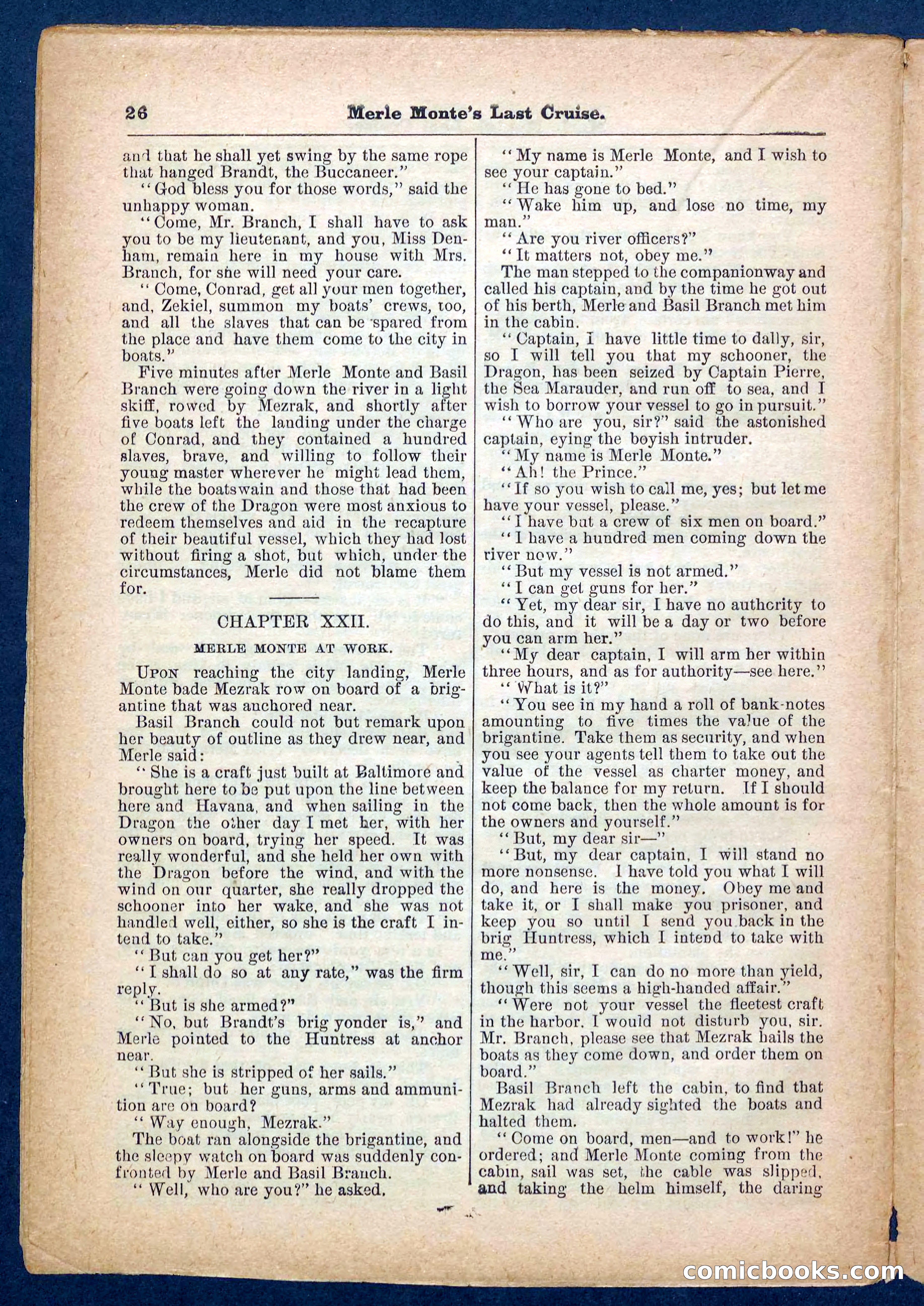Beadle's Pocket Library No. 256 — page 26 of 32