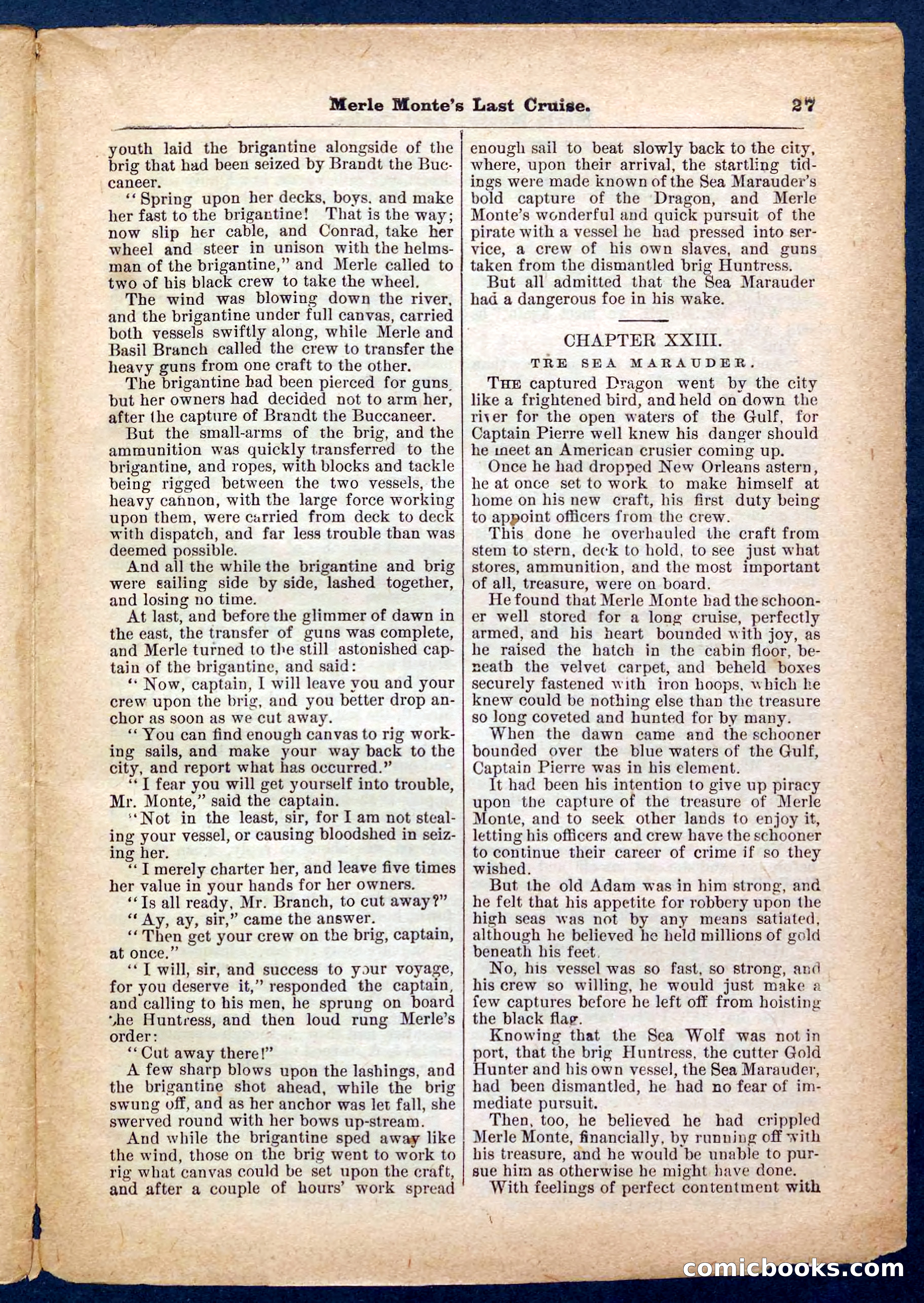 Beadle's Pocket Library No. 256 — page 27 of 32