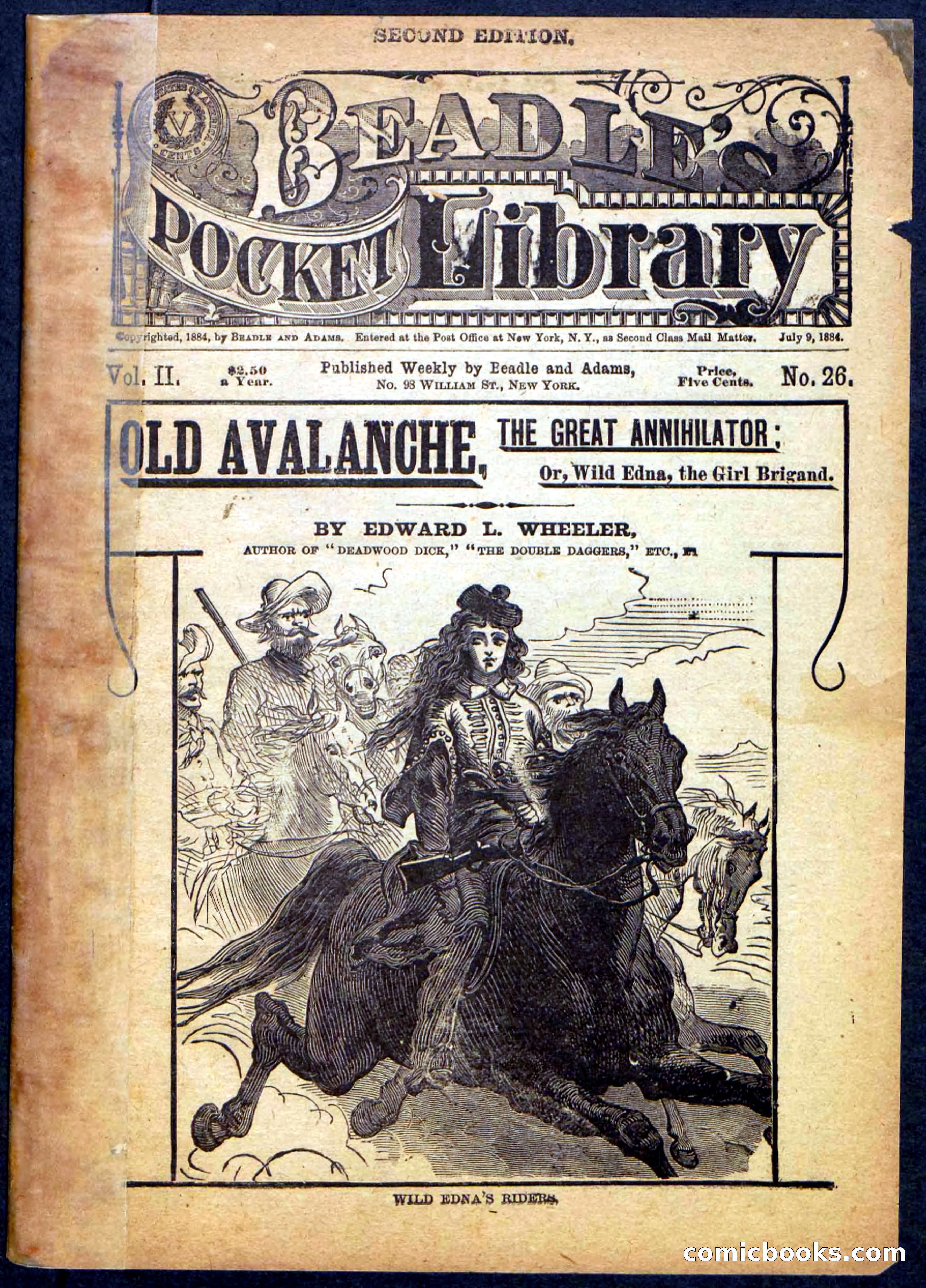 Beadle's Pocket Library, No. 26 — page 1 of 32