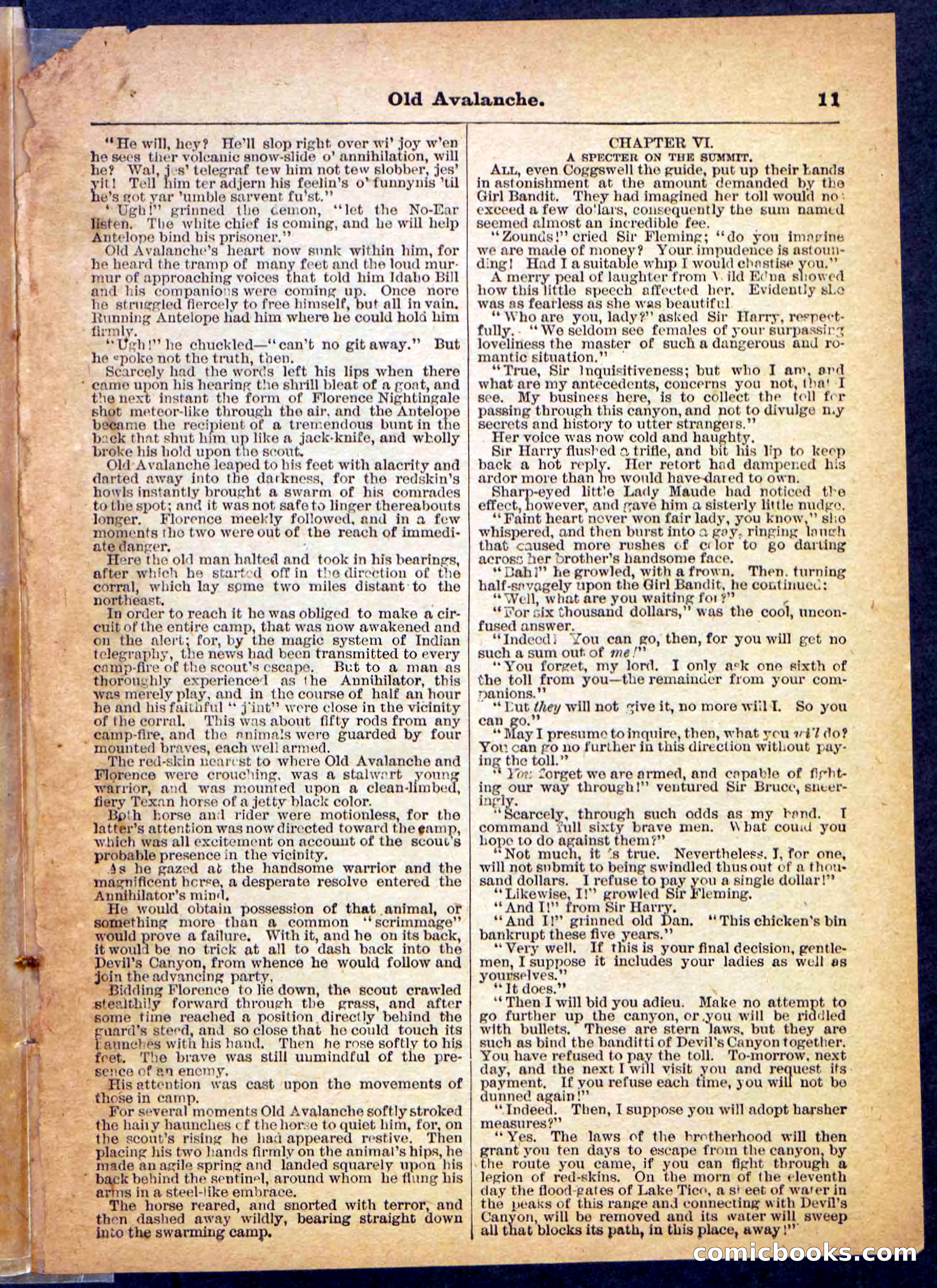 Beadle's Pocket Library, No. 26 — page 11 of 32