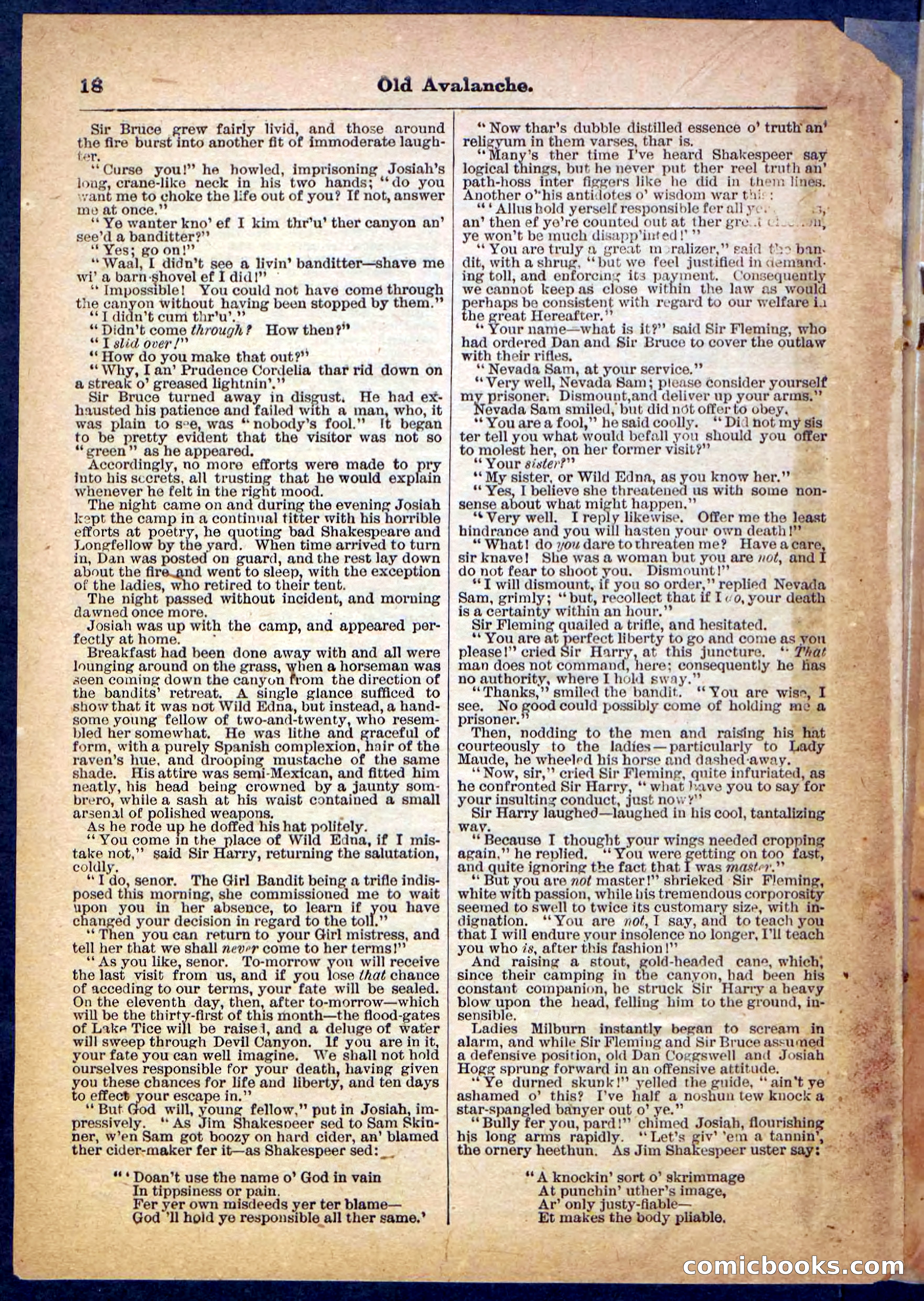 Beadle's Pocket Library, No. 26 — page 18 of 32
