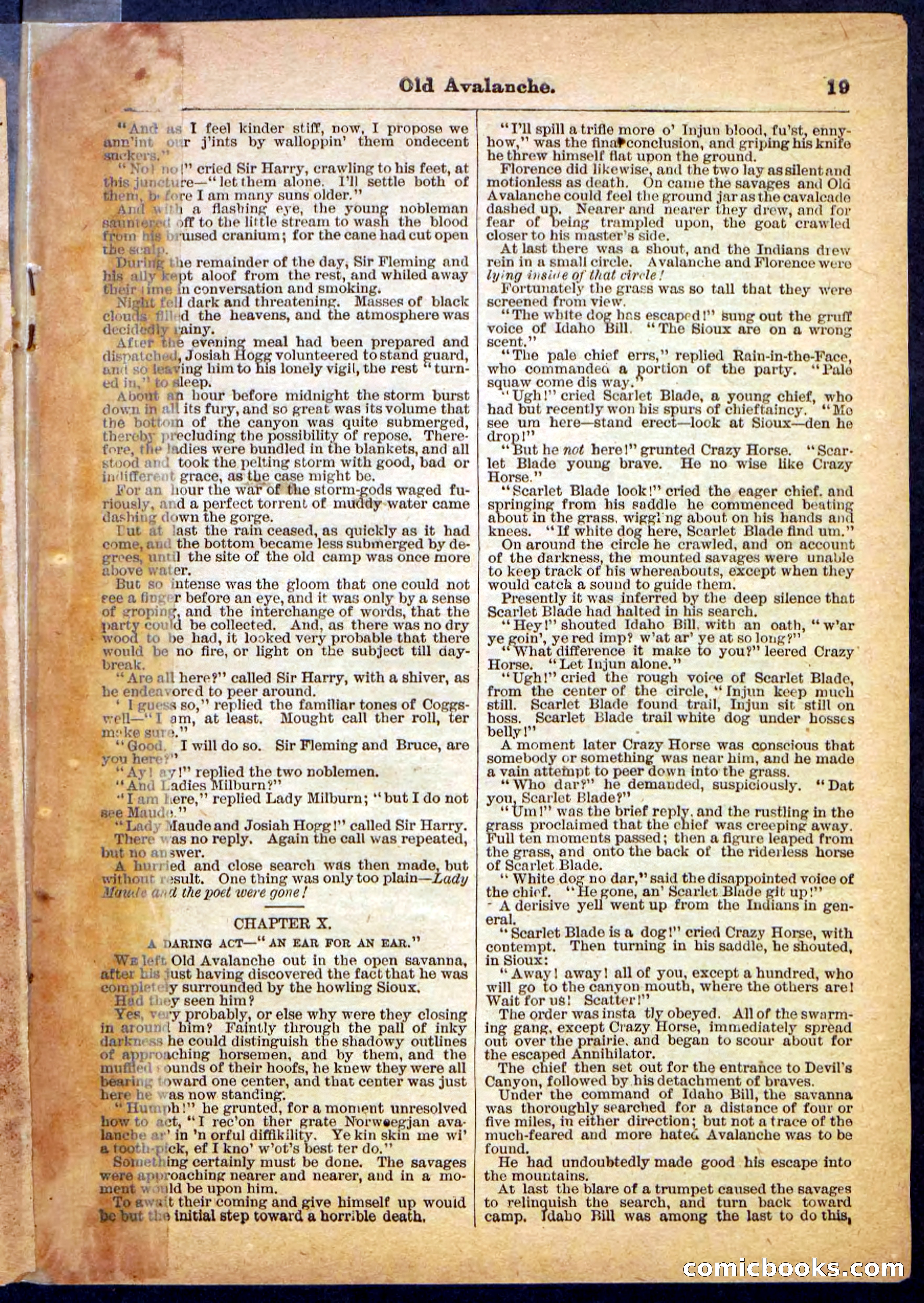 Beadle's Pocket Library, No. 26 — page 19 of 32