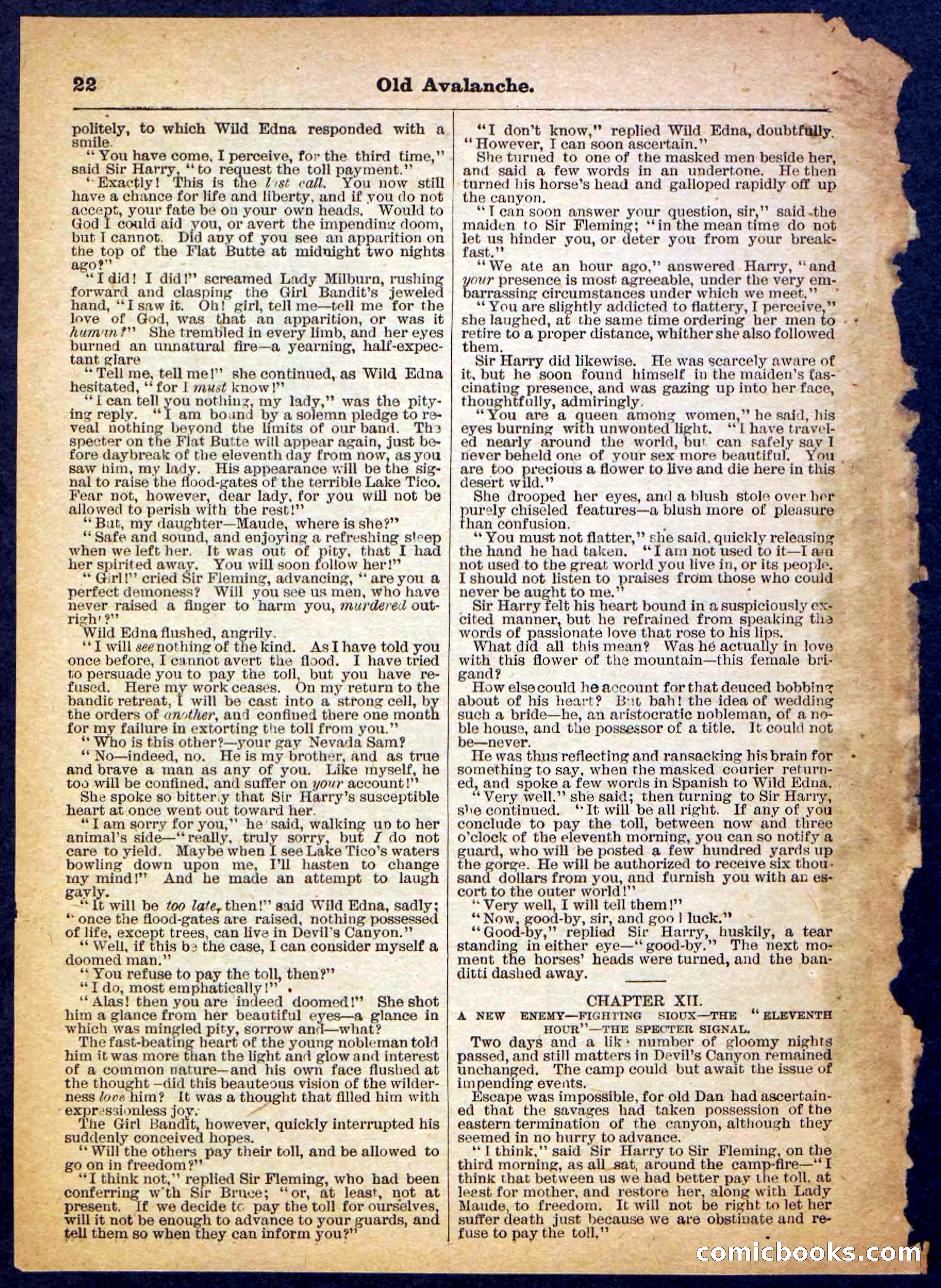 Beadle's Pocket Library, No. 26 — page 22 of 32