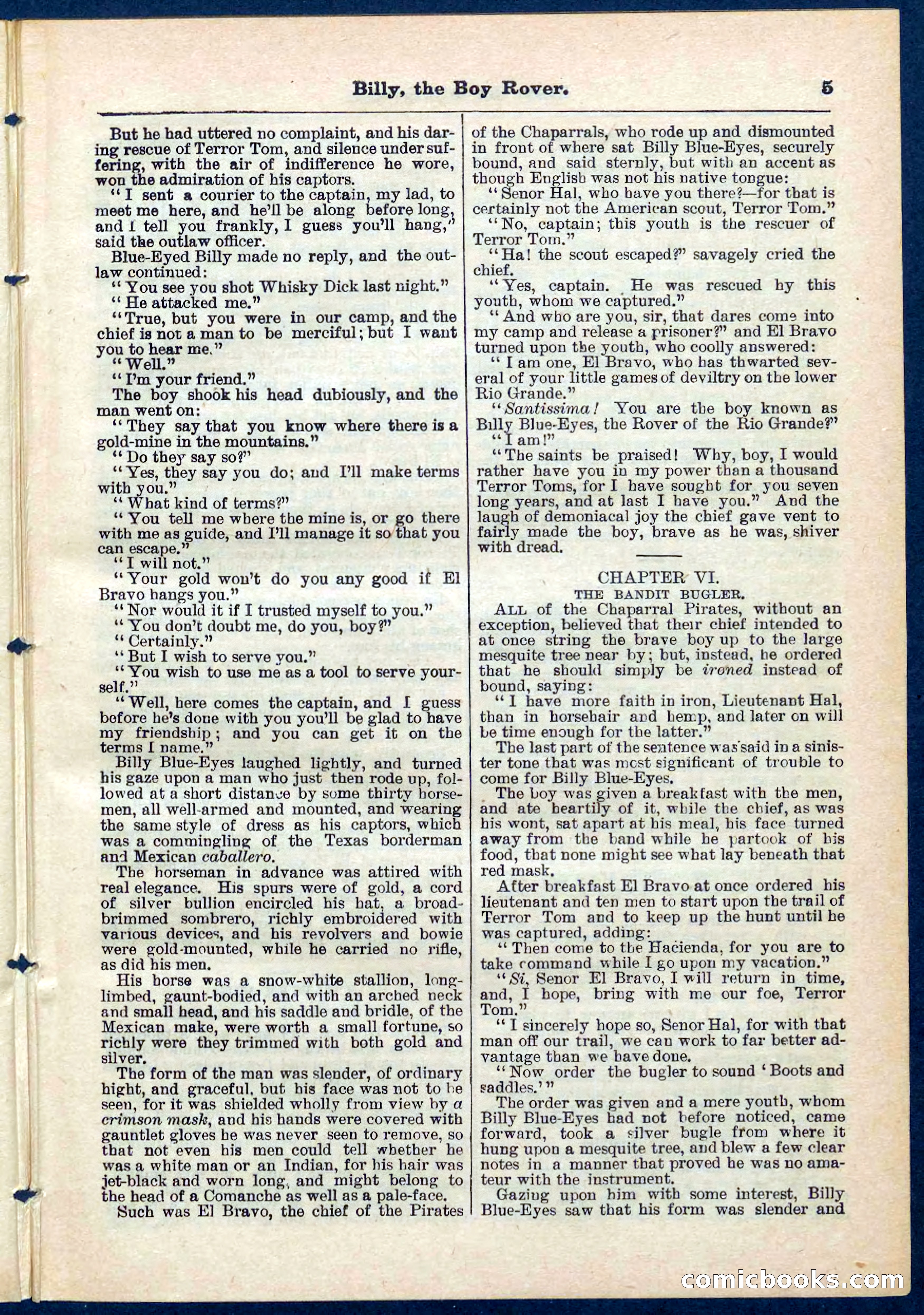 Beadle's Pocket Library No. 262 — page 5 of 32