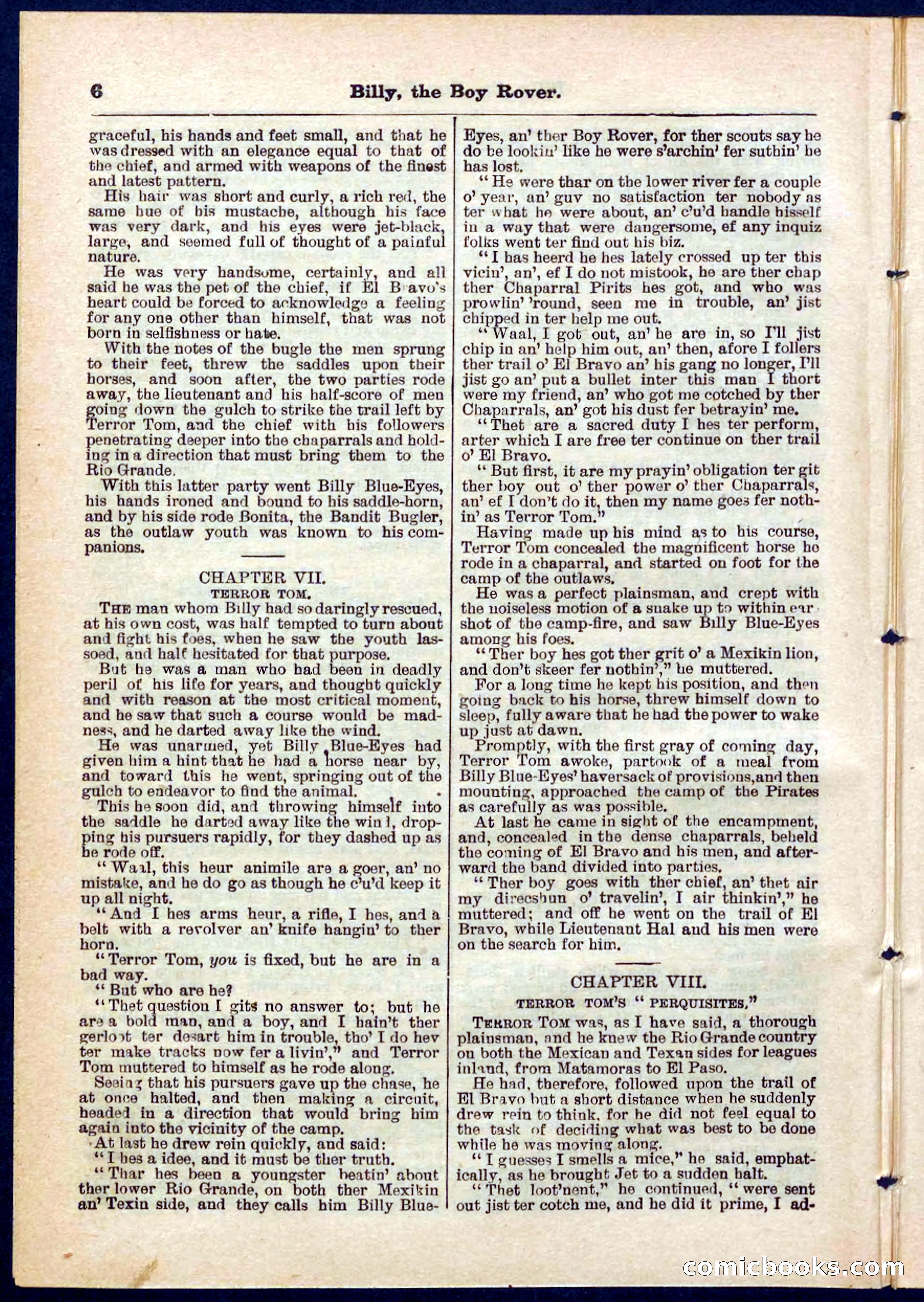 Beadle's Pocket Library No. 262 — page 6 of 32