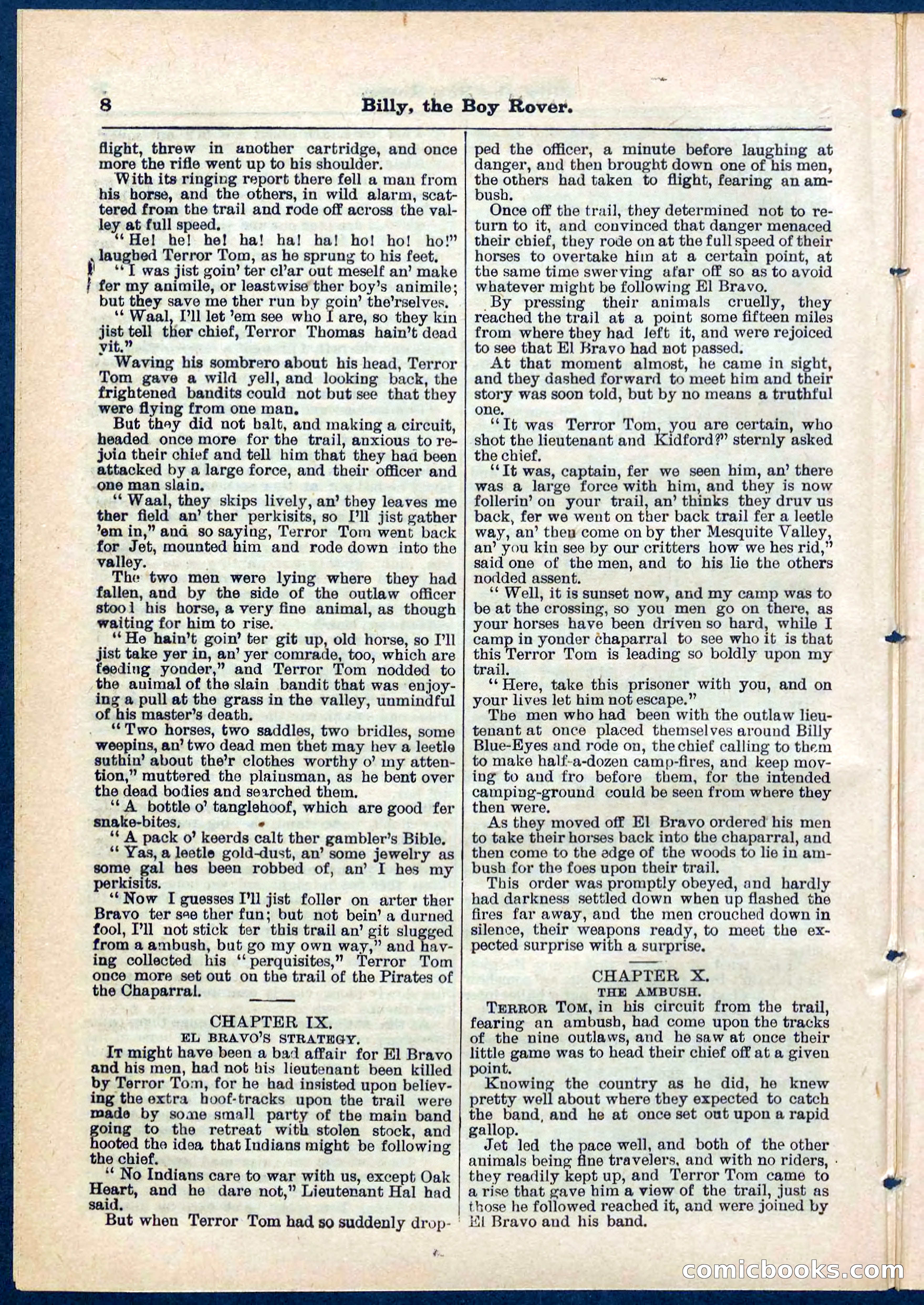 Beadle's Pocket Library No. 262 — page 8 of 32