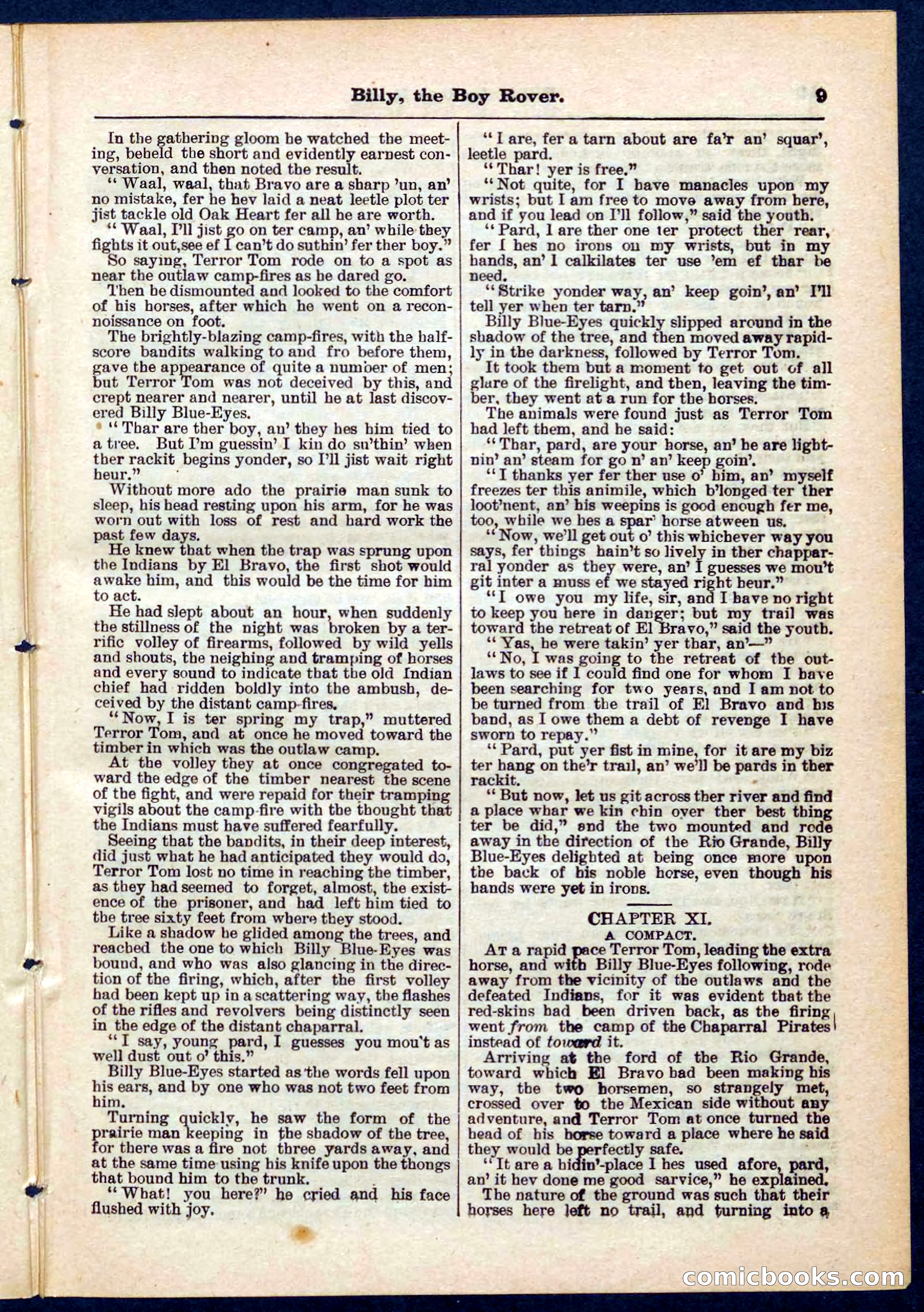Beadle's Pocket Library No. 262 — page 9 of 32