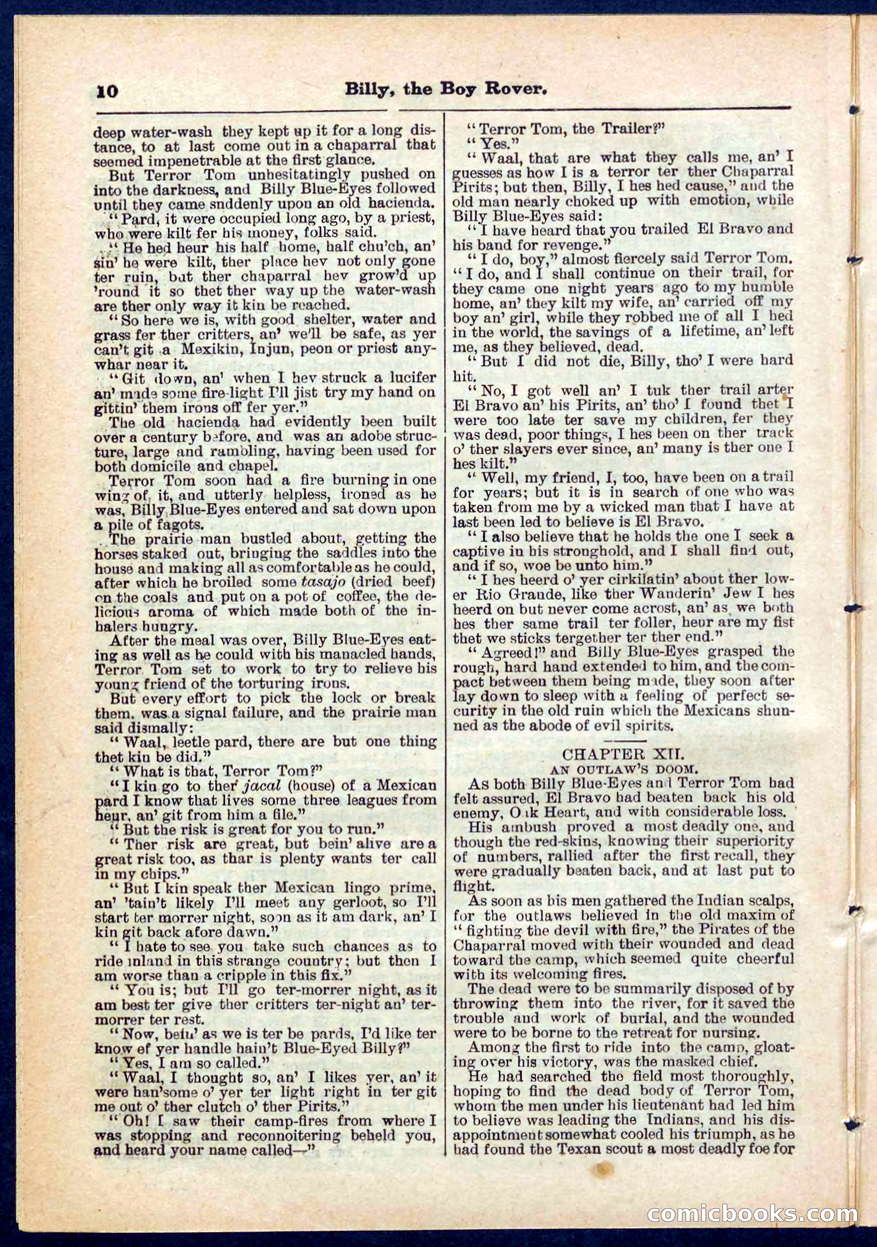 Beadle's Pocket Library No. 262 — page 10 of 32