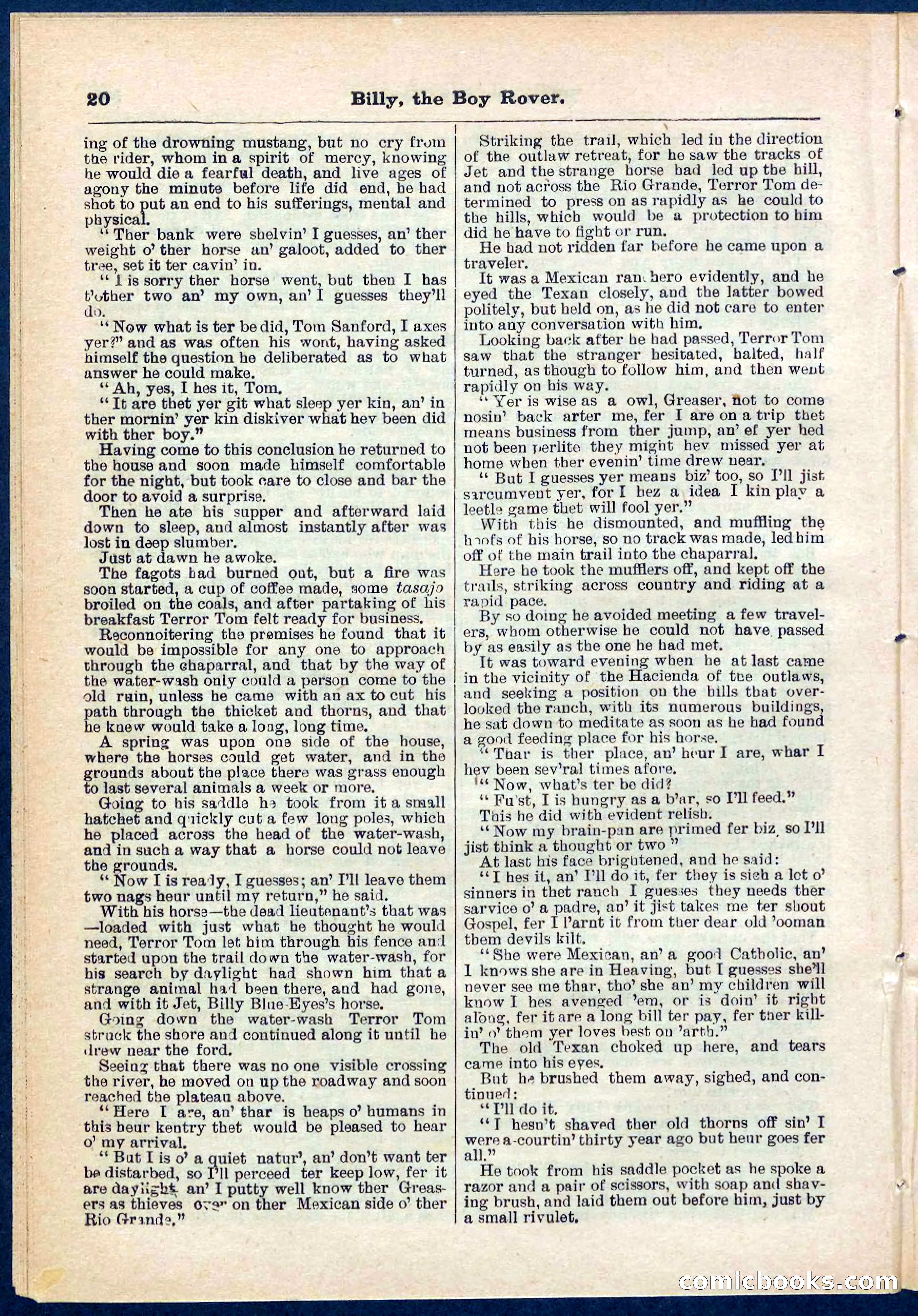 Beadle's Pocket Library No. 262 — page 20 of 32
