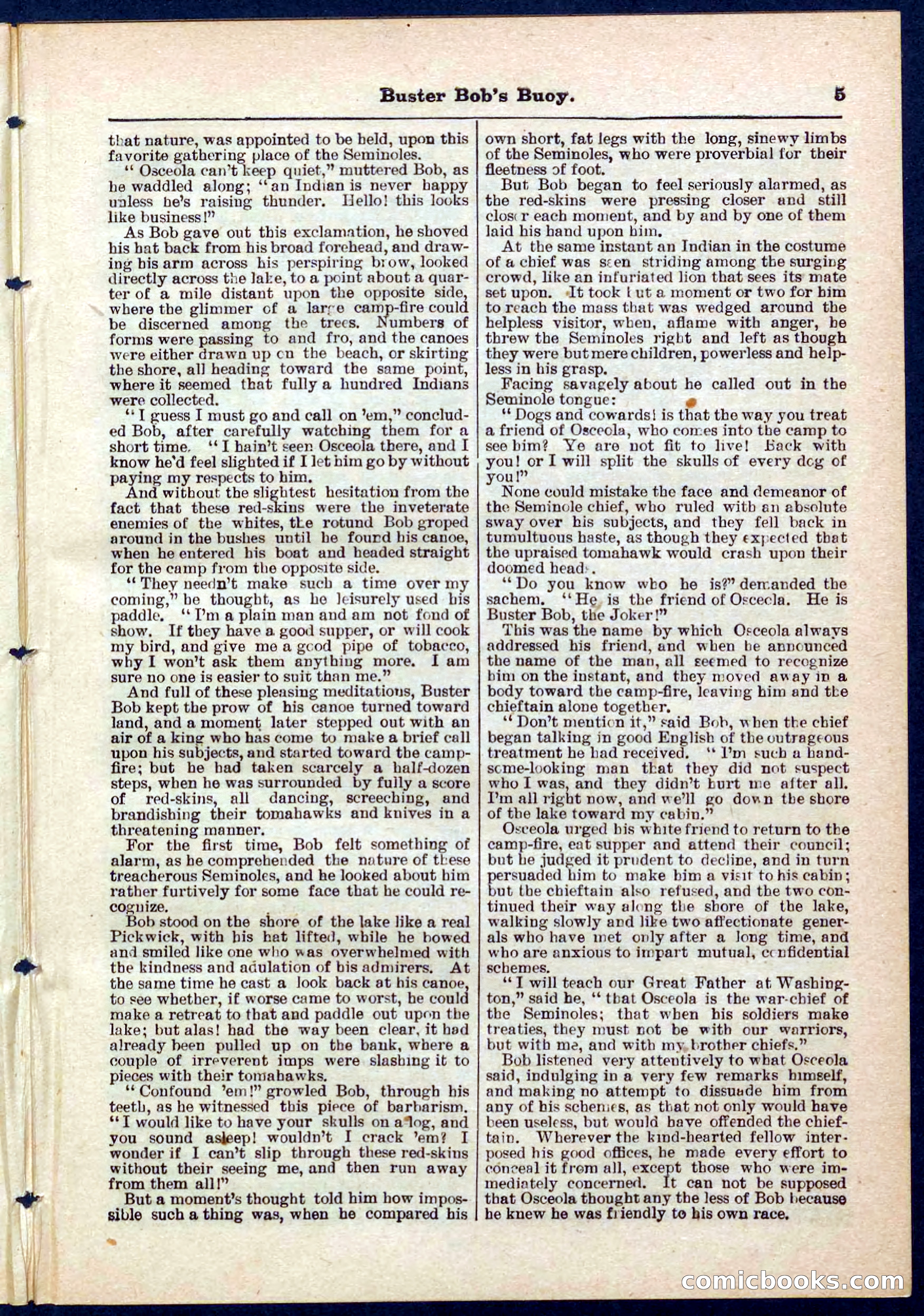Beadle's Pocket Library No. 263 — page 5 of 32