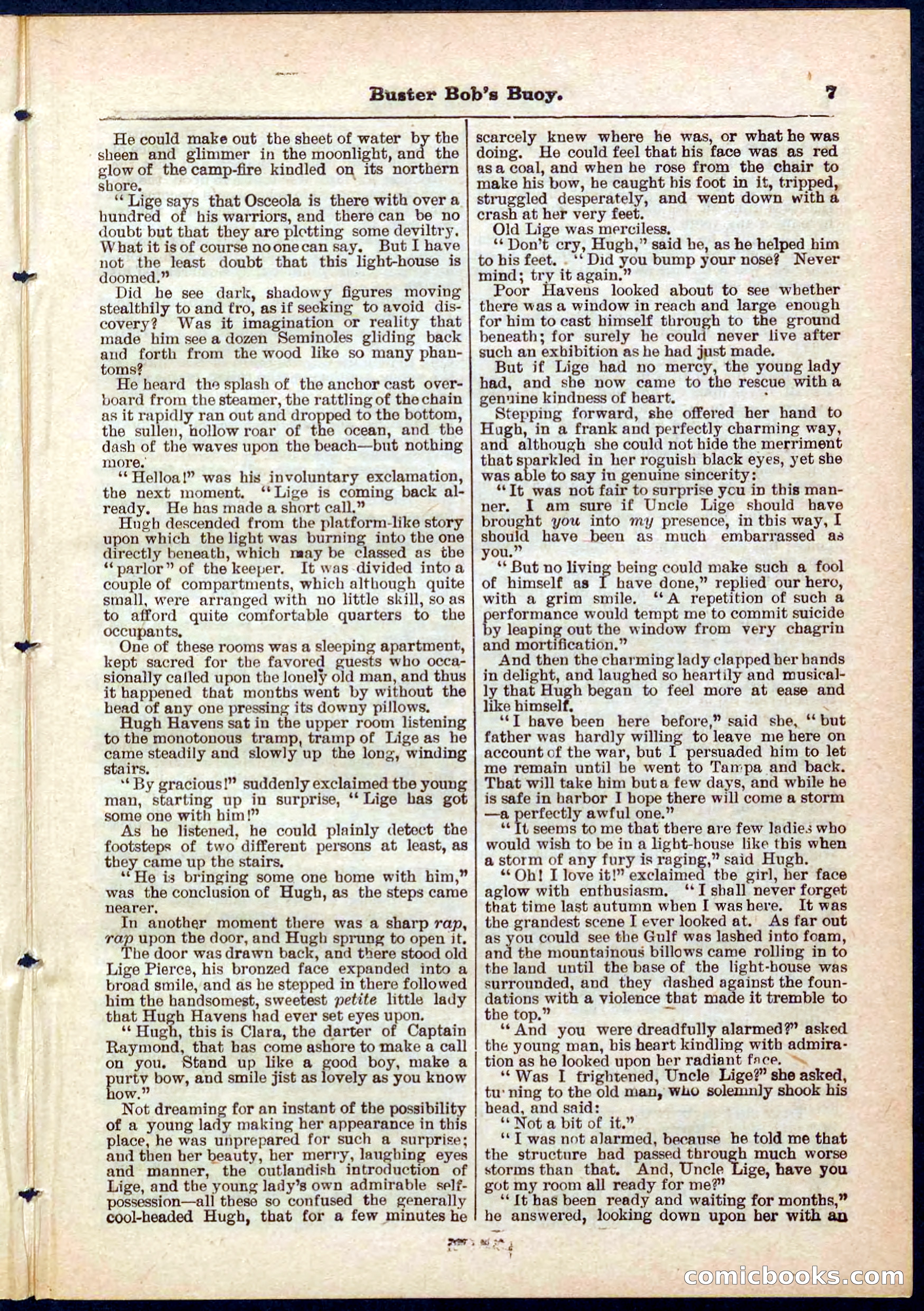Beadle's Pocket Library No. 263 — page 7 of 32