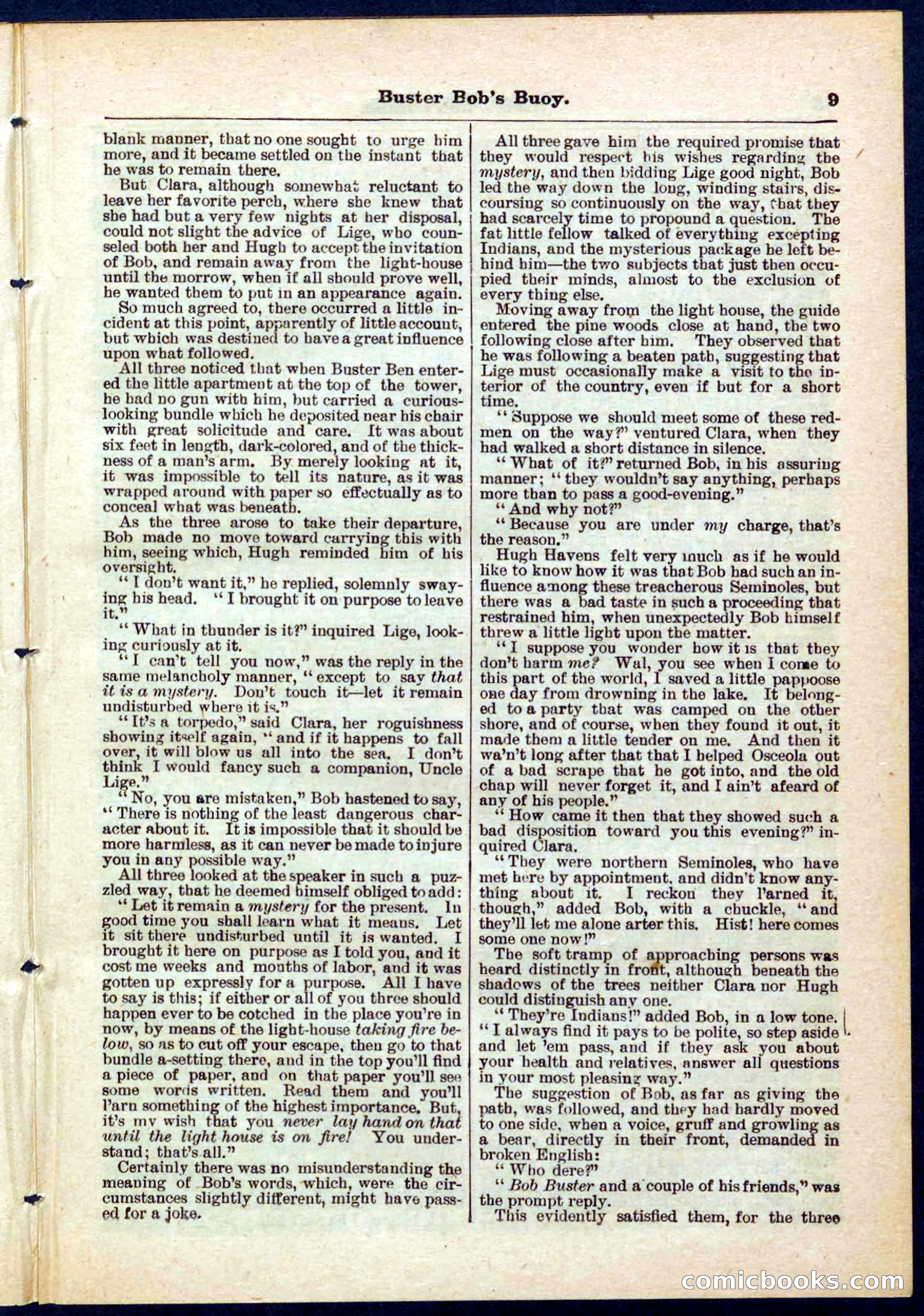 Beadle's Pocket Library No. 263 — page 9 of 32