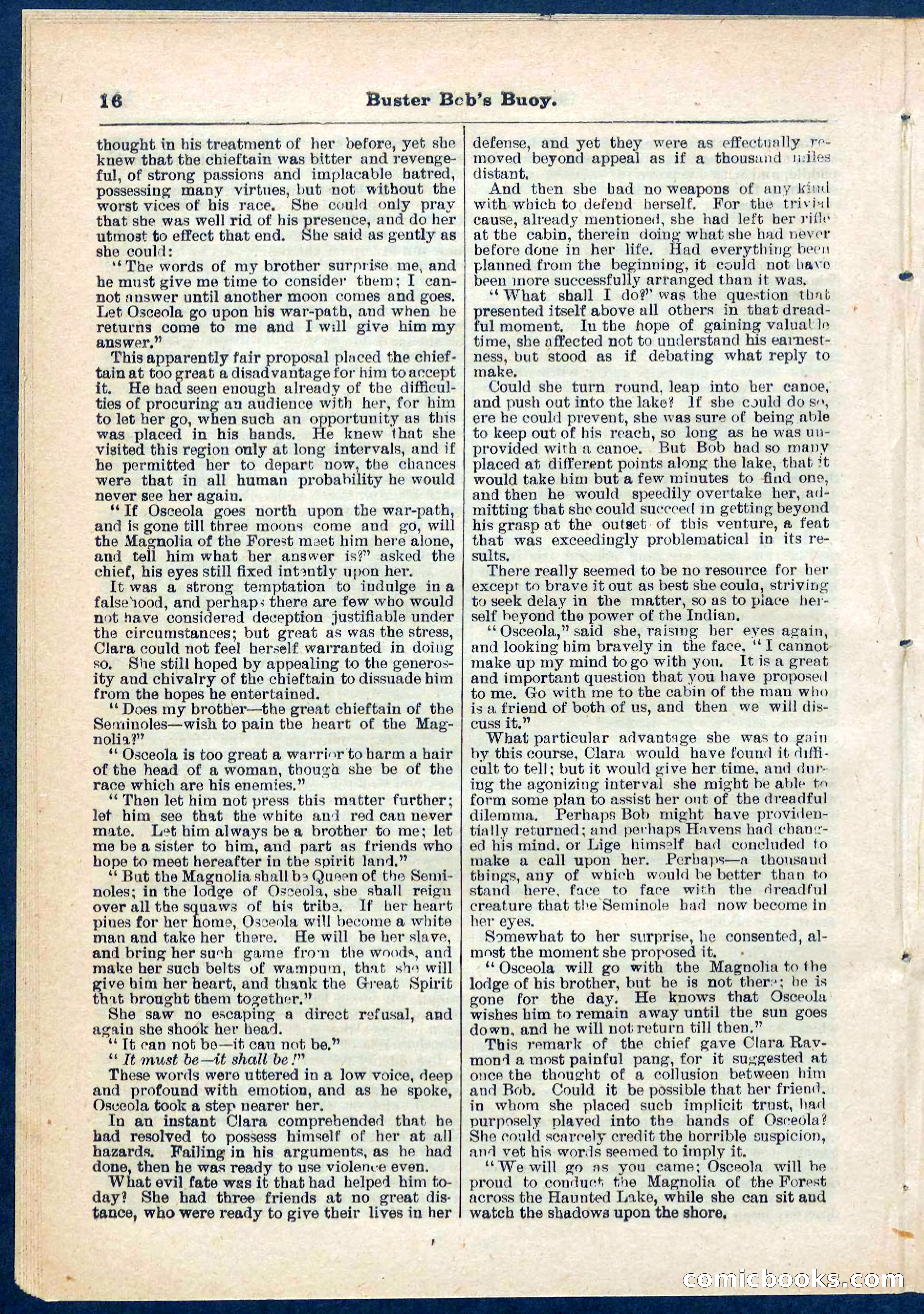 Beadle's Pocket Library No. 263 — page 16 of 32