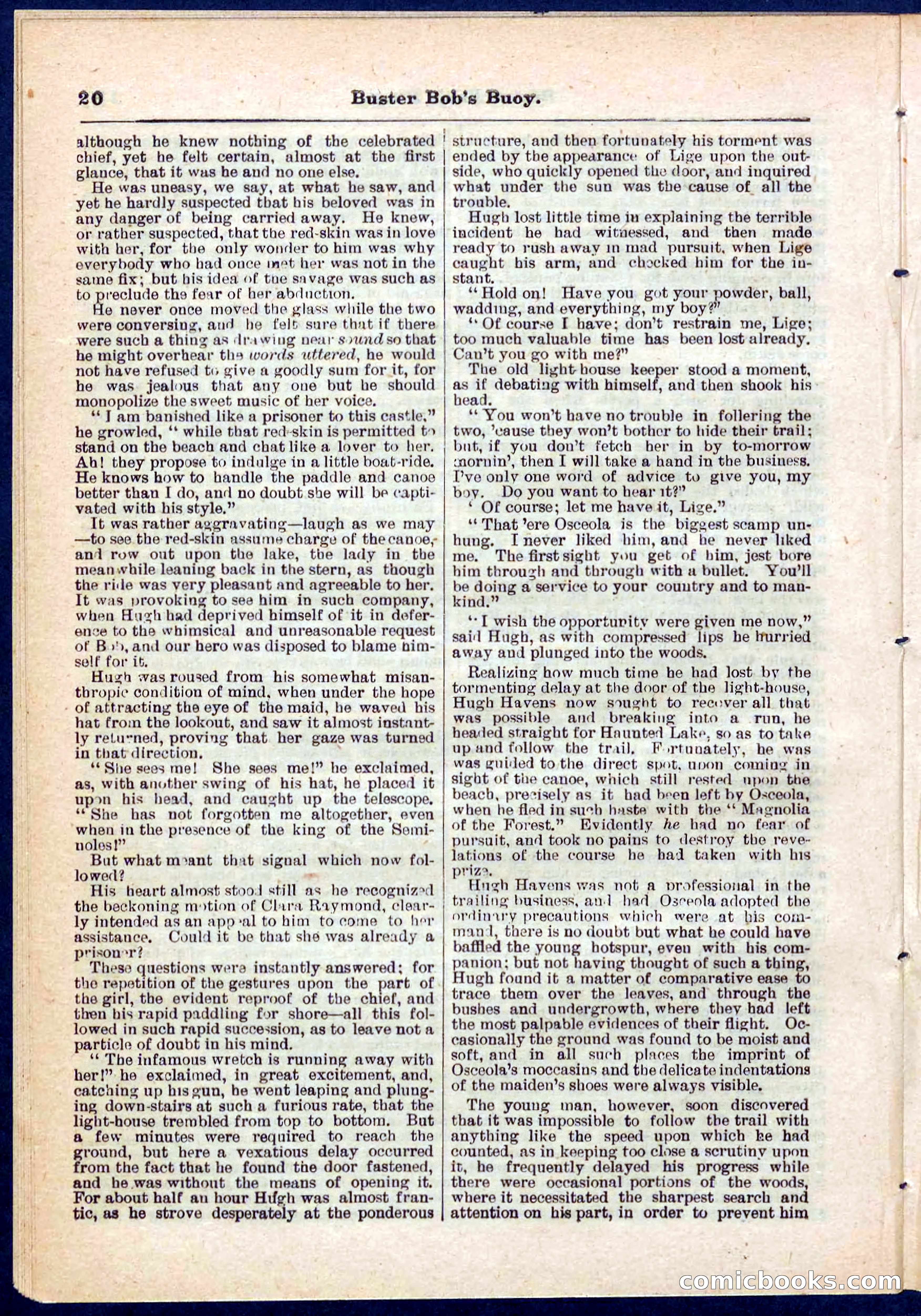 Beadle's Pocket Library No. 263 — page 20 of 32