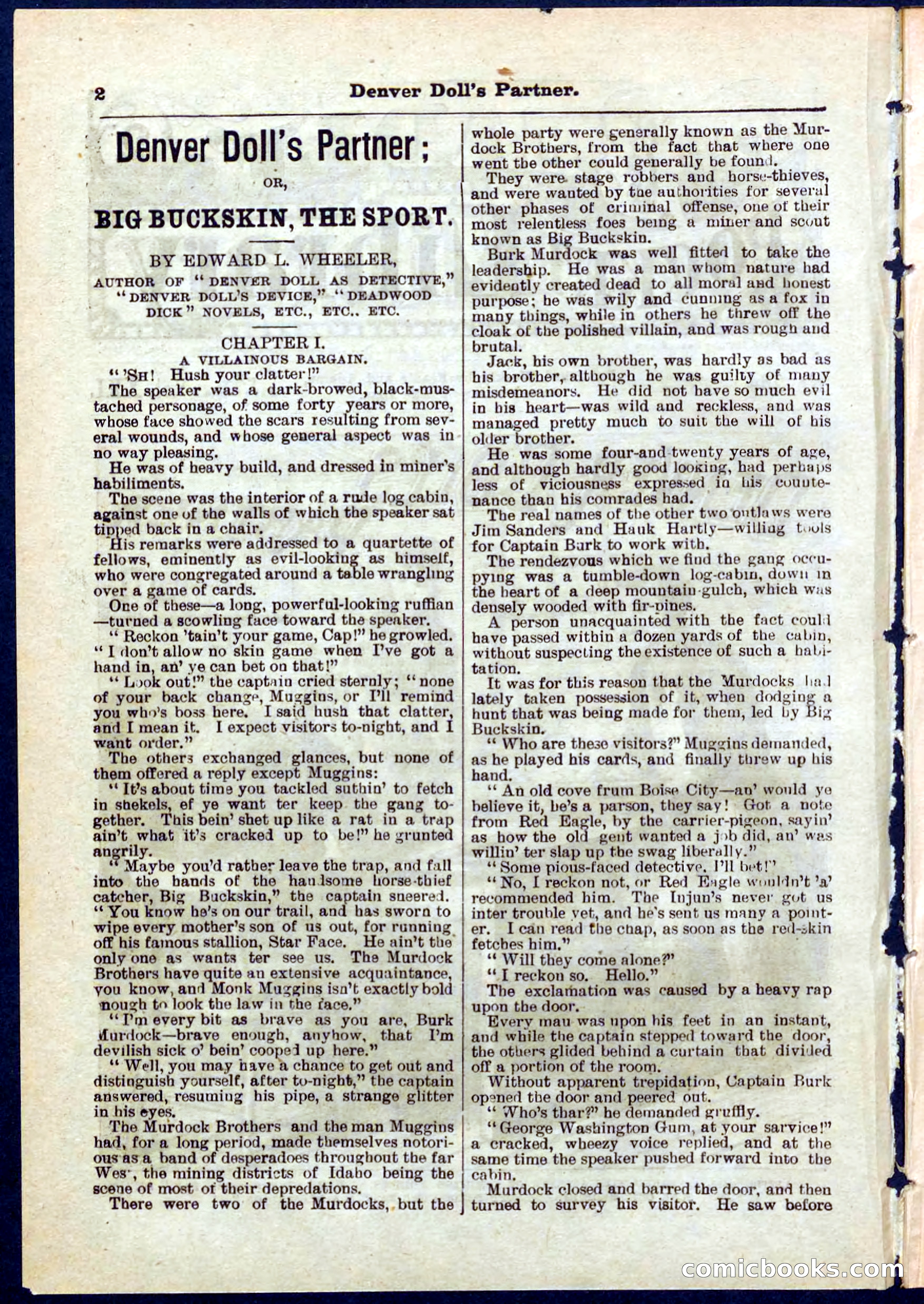 Beadle's Pocket Library No. 264 — page 2 of 32