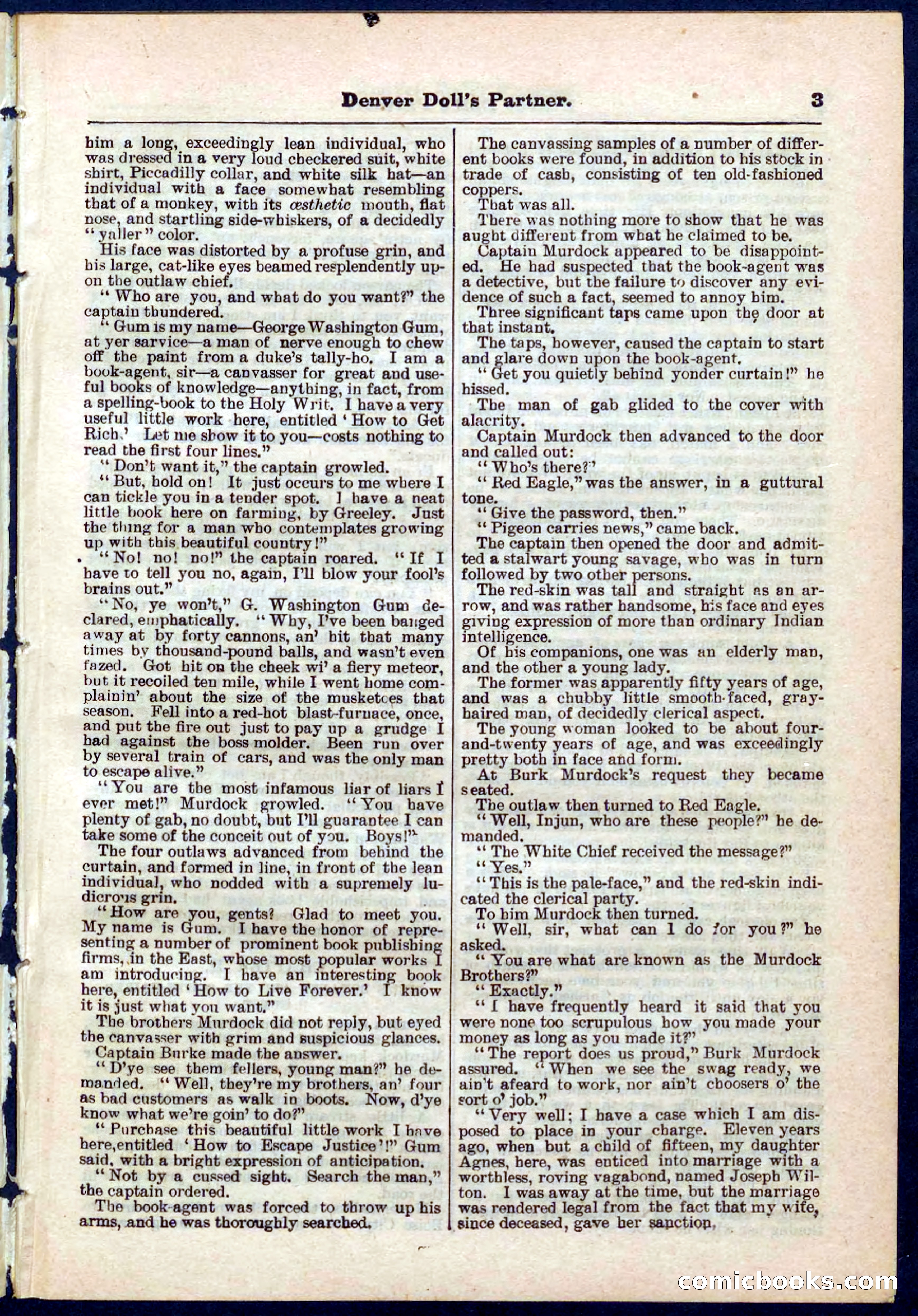 Beadle's Pocket Library No. 264 — page 3 of 32