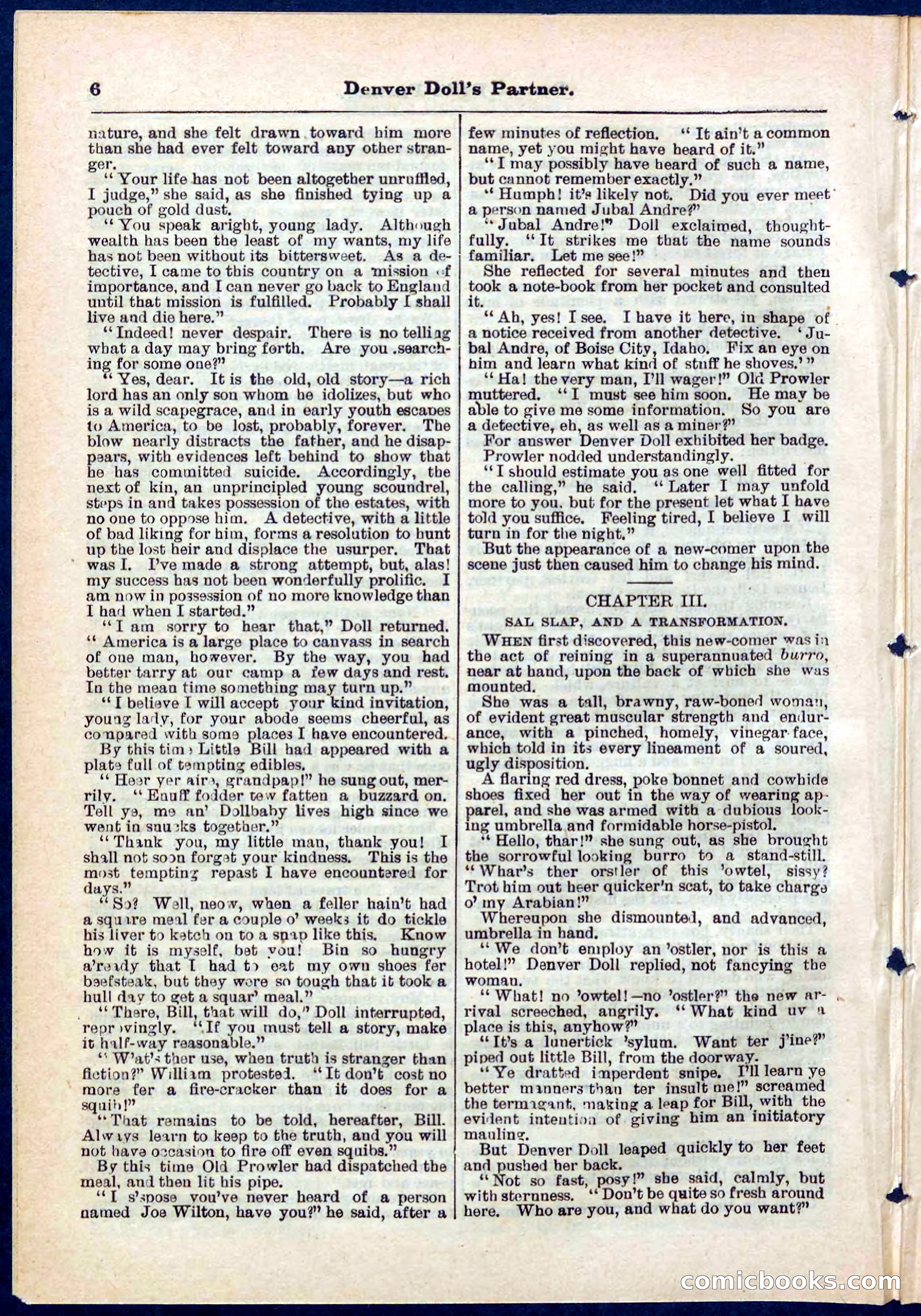 Beadle's Pocket Library No. 264 — page 6 of 32